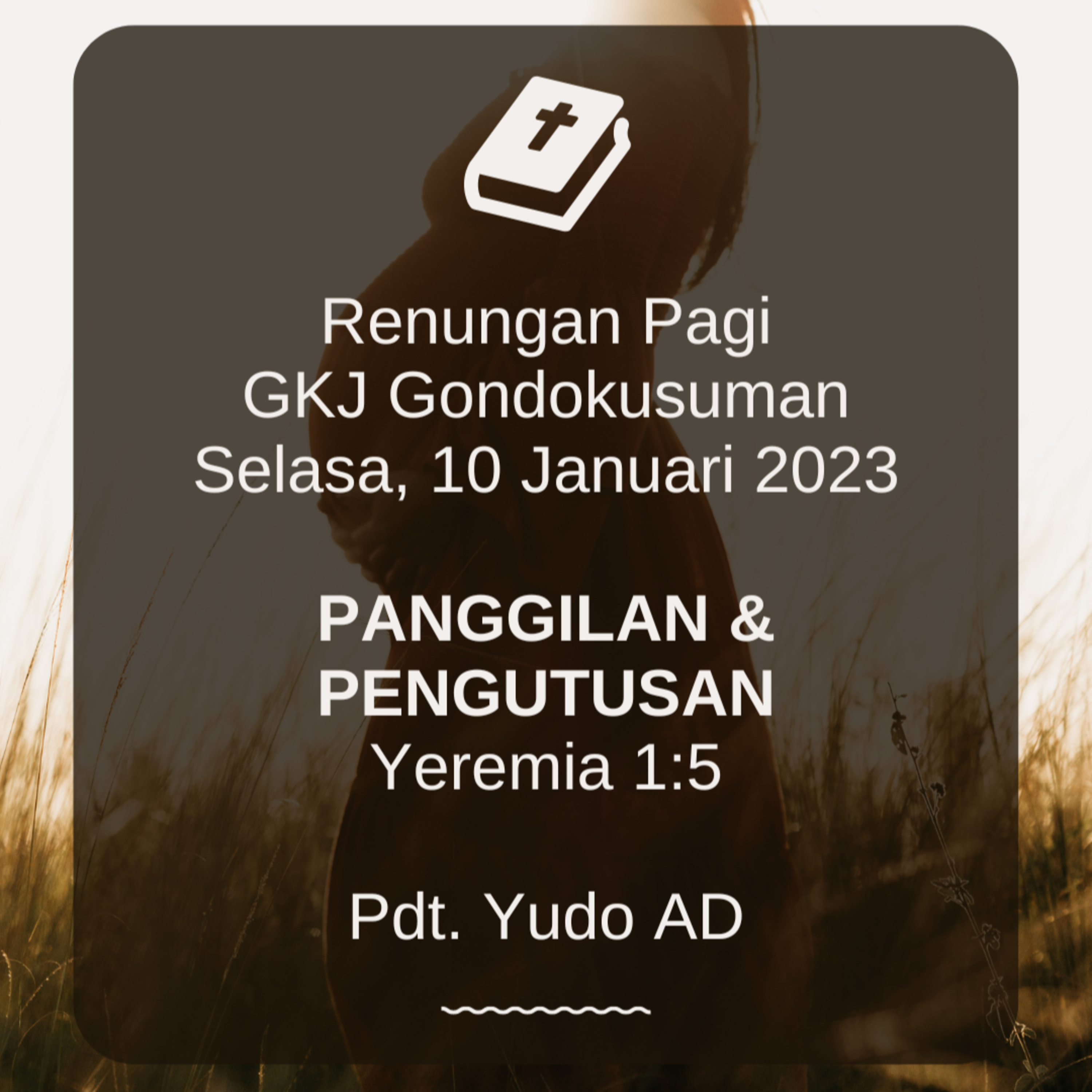 Renungan Pagi Selasa, 10 Januari 2023 episode artwork
