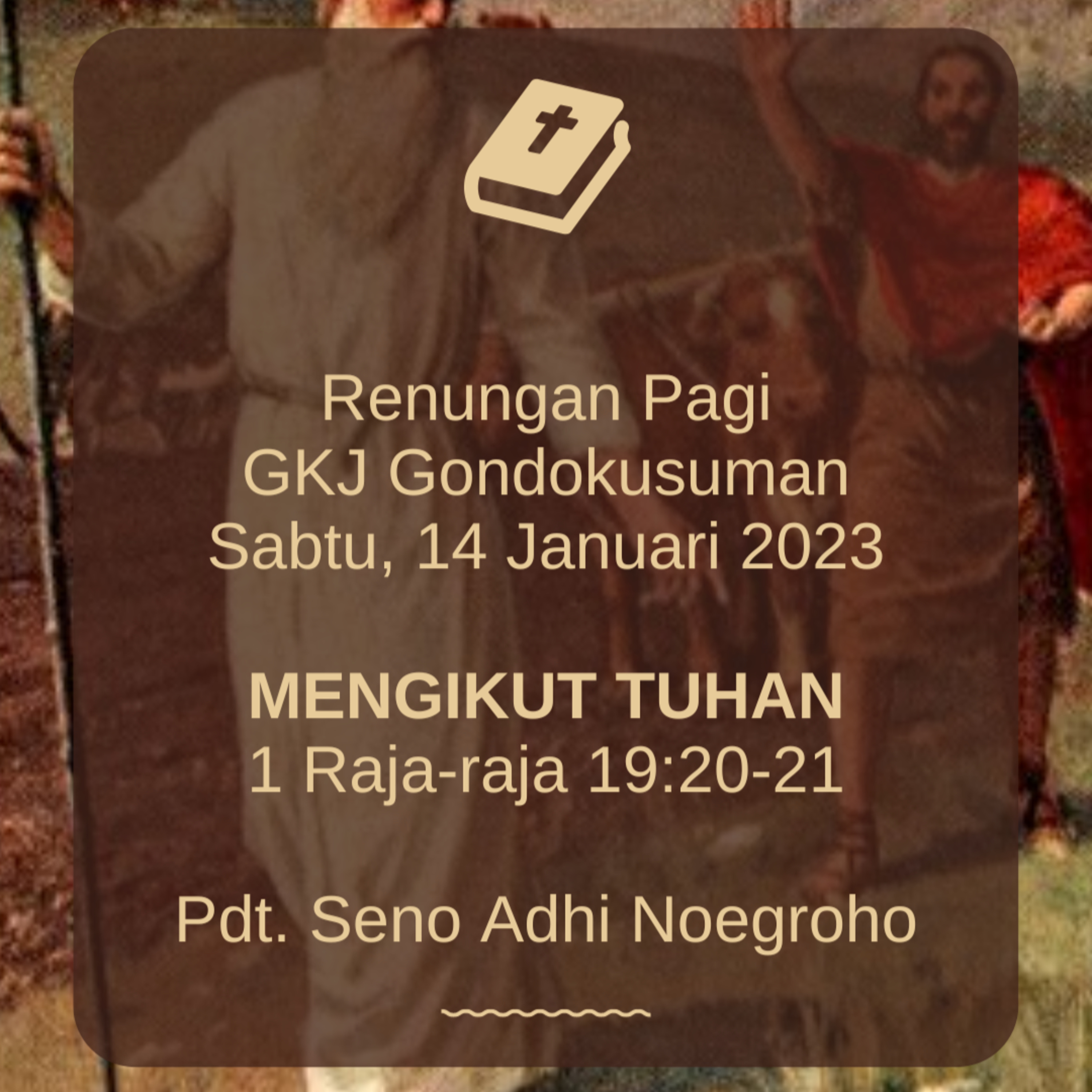 Renungan Pagi Sabtu, 14 Januari 2023 episode artwork