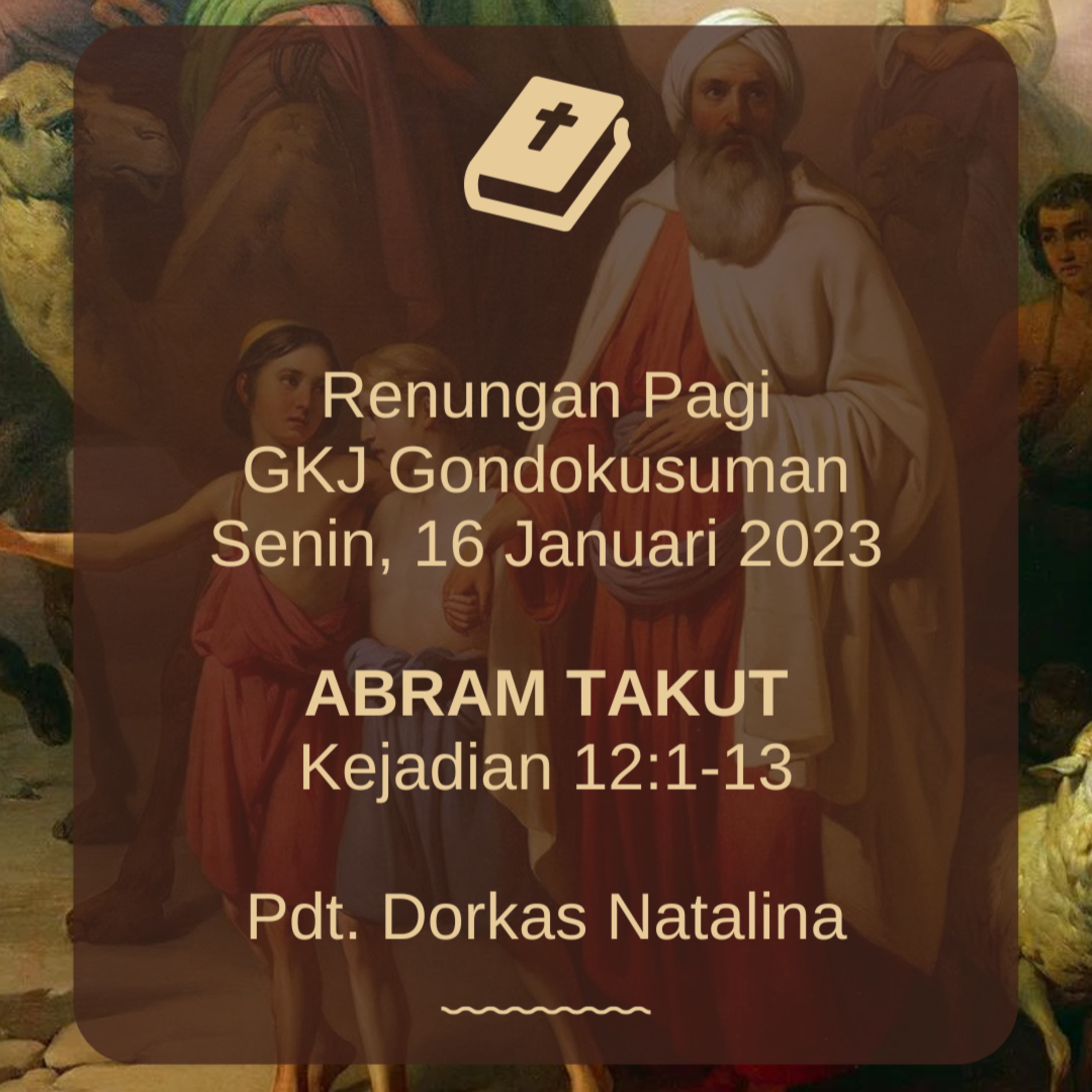 Renungan Pagi Senin, 16 Januari 2023 episode artwork