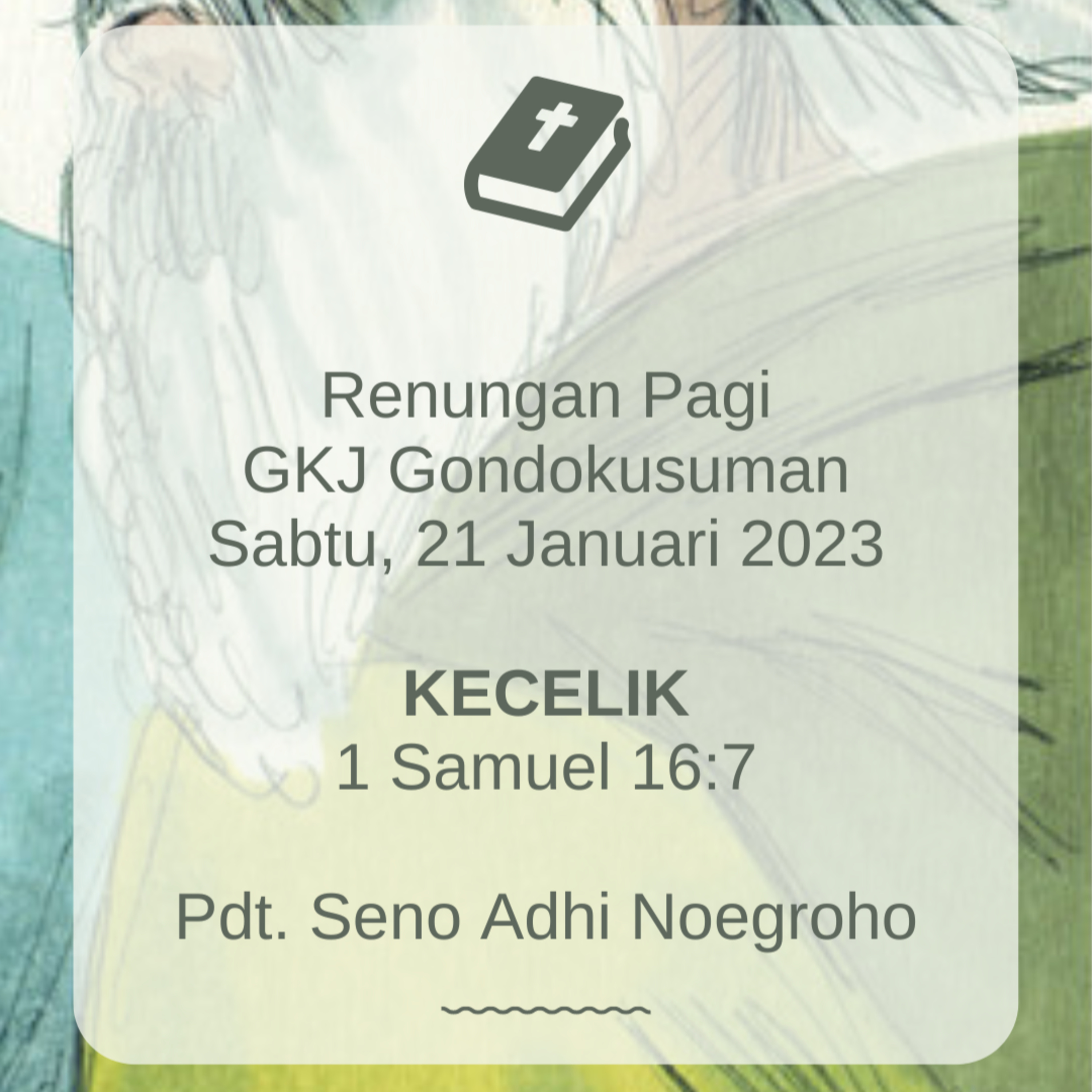 Renungan Pagi Sabtu, 21 Januari 2023 episode artwork