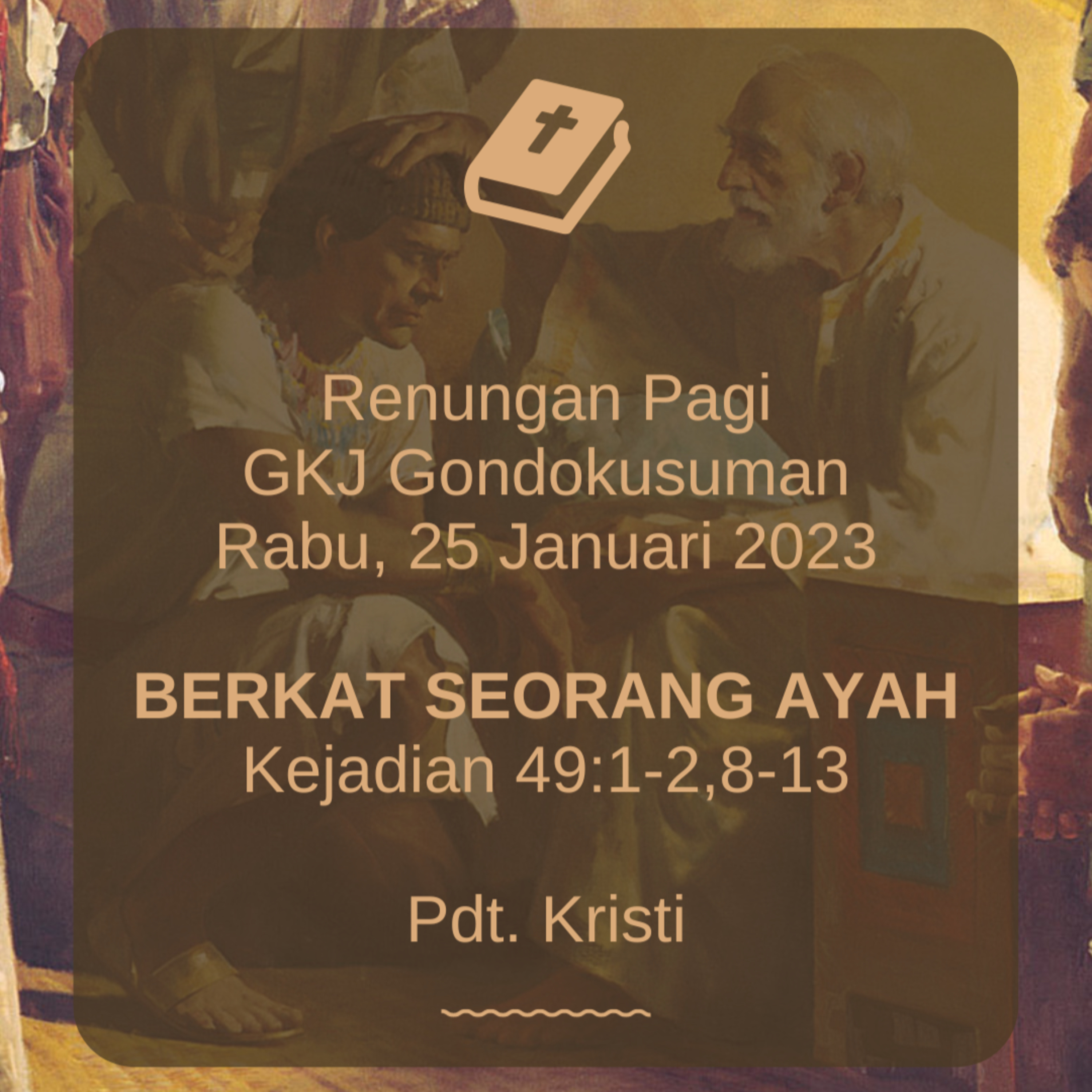 Renungan Pagi Rabu, 25 Januari 2023 episode artwork