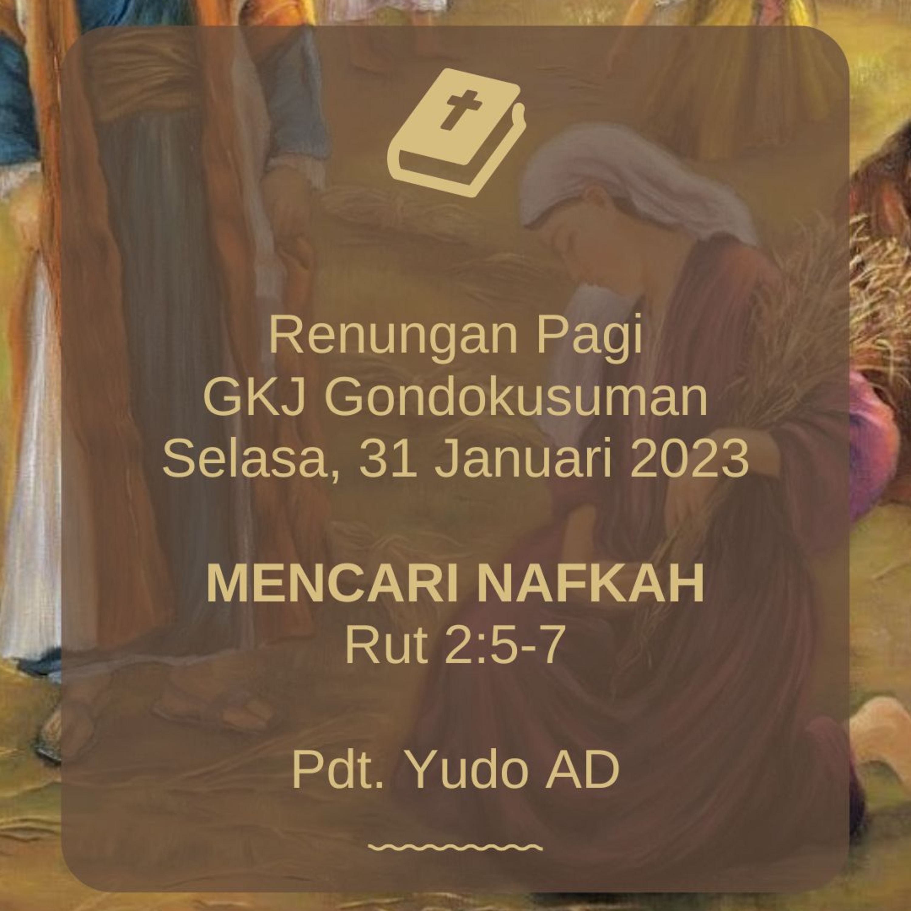 Renungan Pagi Selasa, 31 Januari 2023 episode artwork