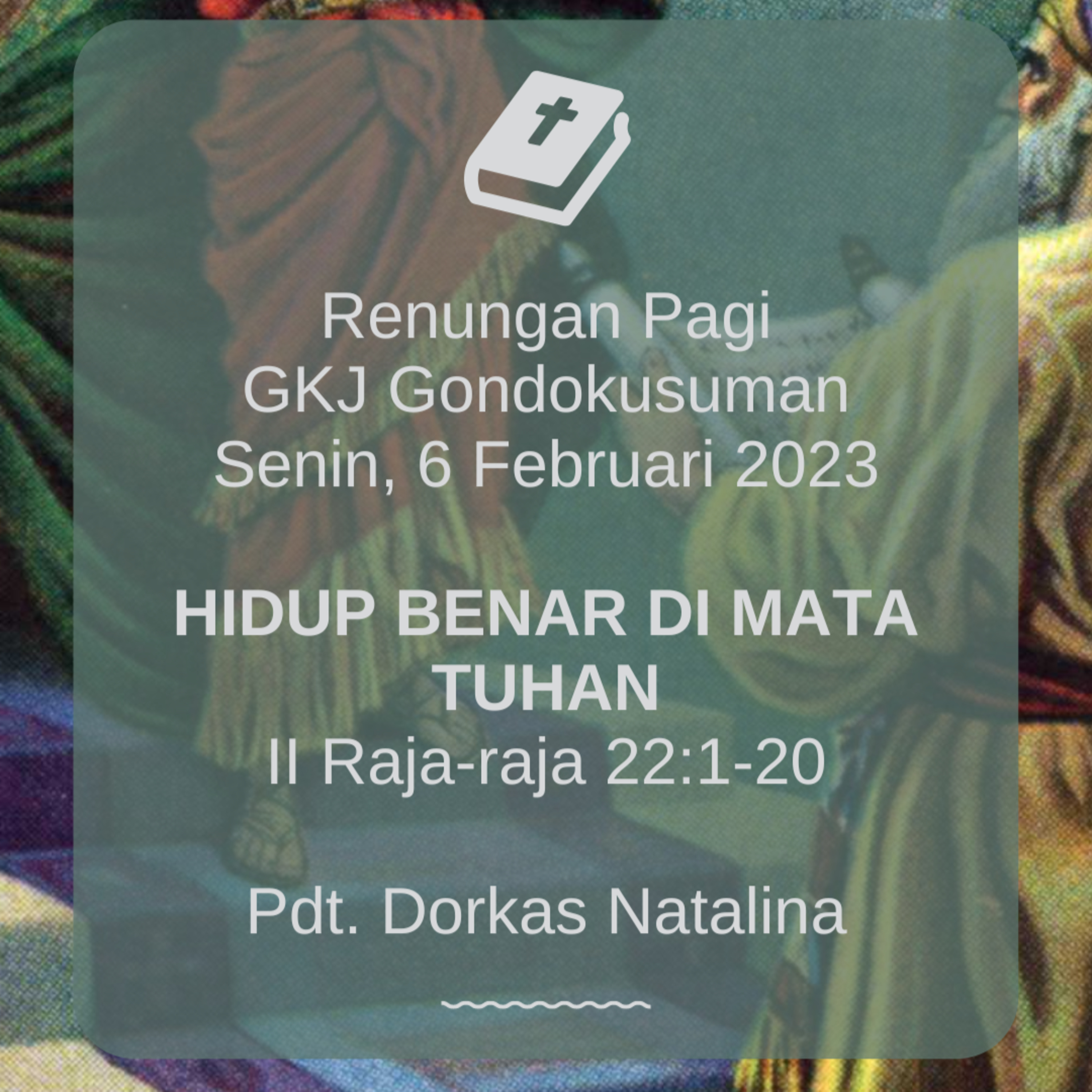 Renungan Pagi Senin, 6 Februari 2023 episode artwork