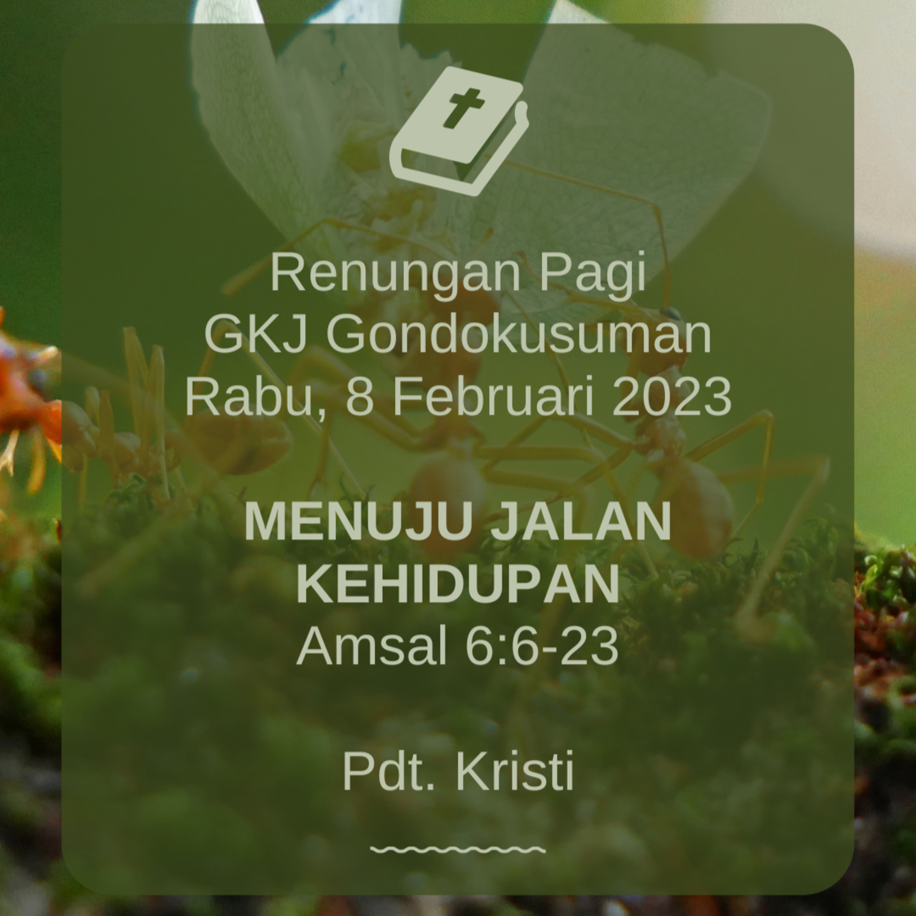 Renungan Pagi Rabu, 8 Februari 2023 episode artwork
