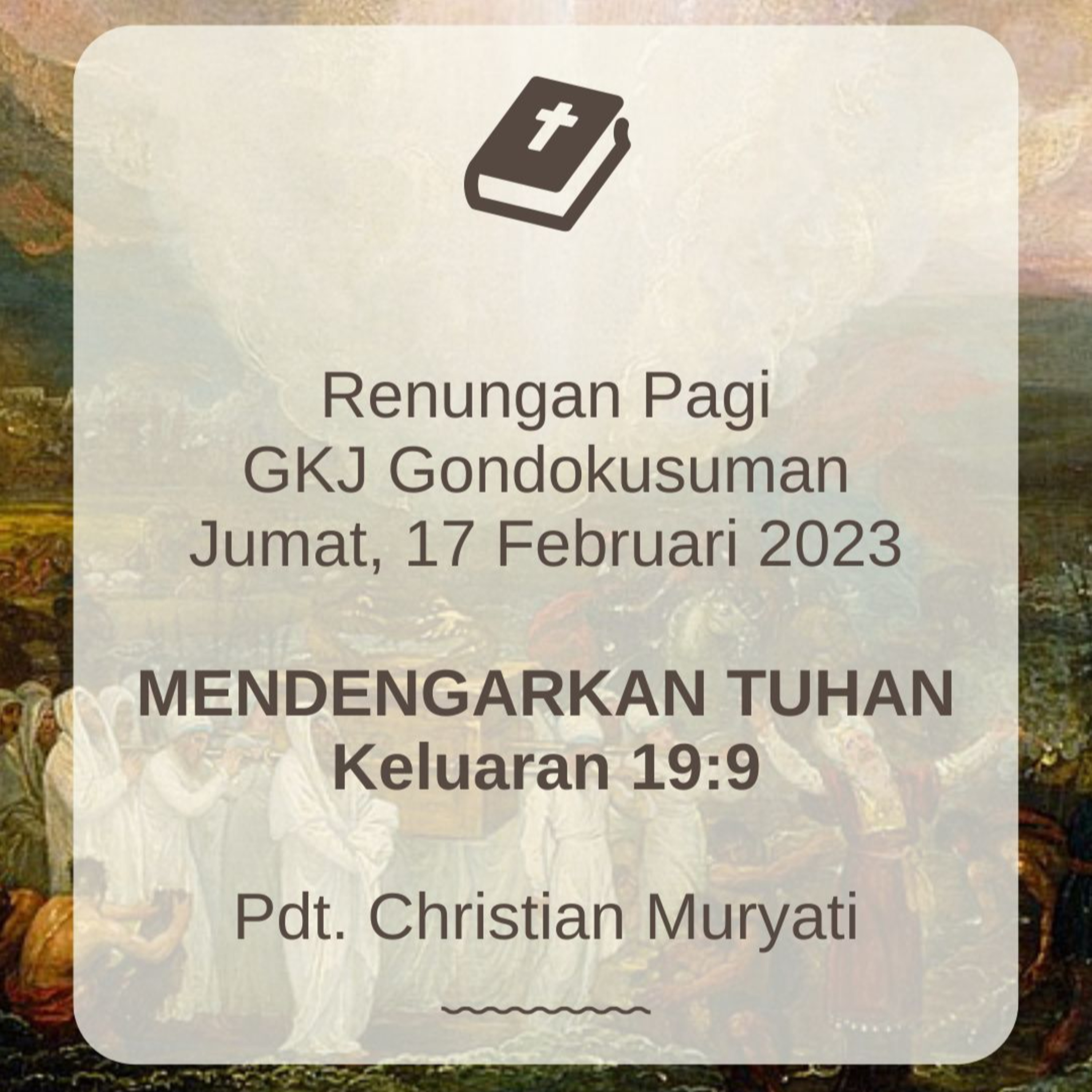 Renungan Pagi Jumat, 17 Februari 2023 episode artwork