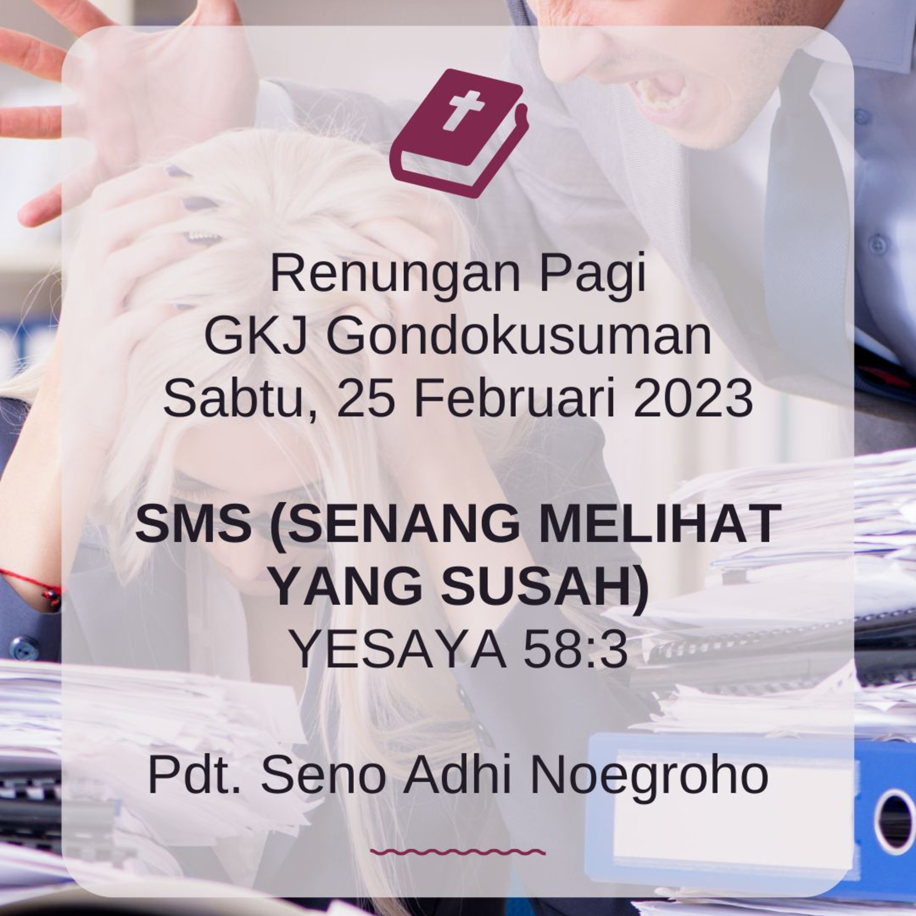 SMS (Senang Melihat yang Susah) episode artwork