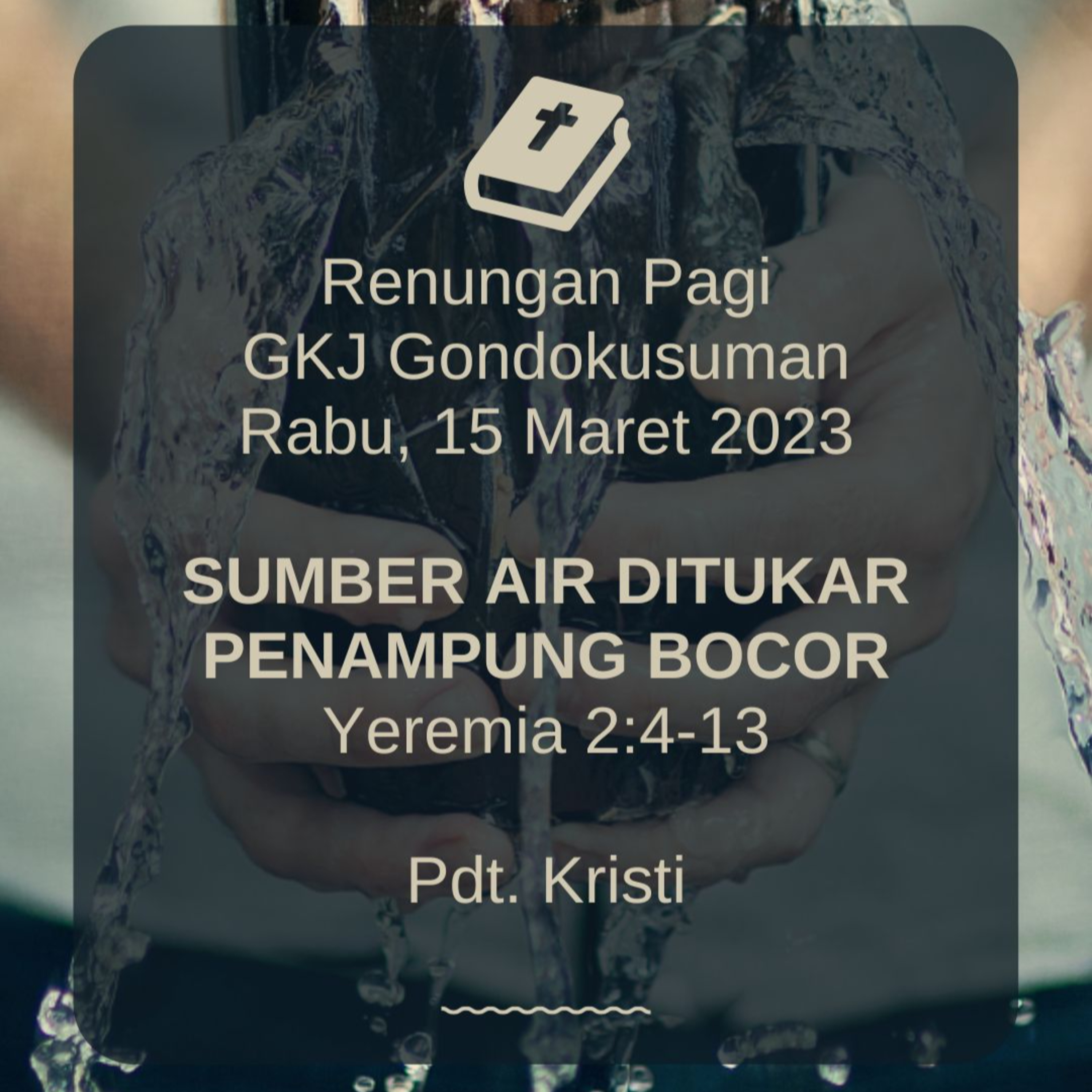 Sumber Air Ditukar Penampung Bocor episode artwork