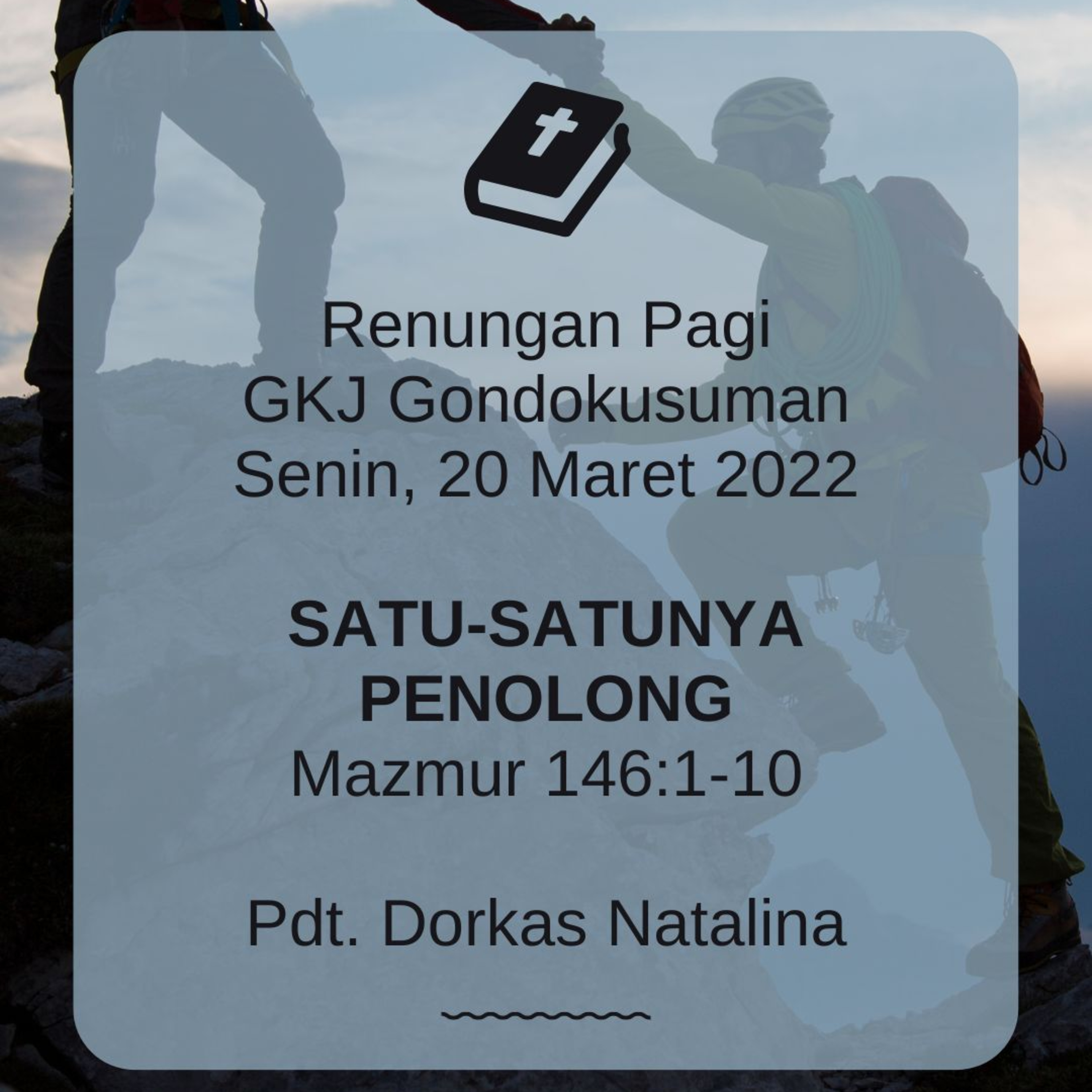 Satu-Satunya Penolong episode artwork