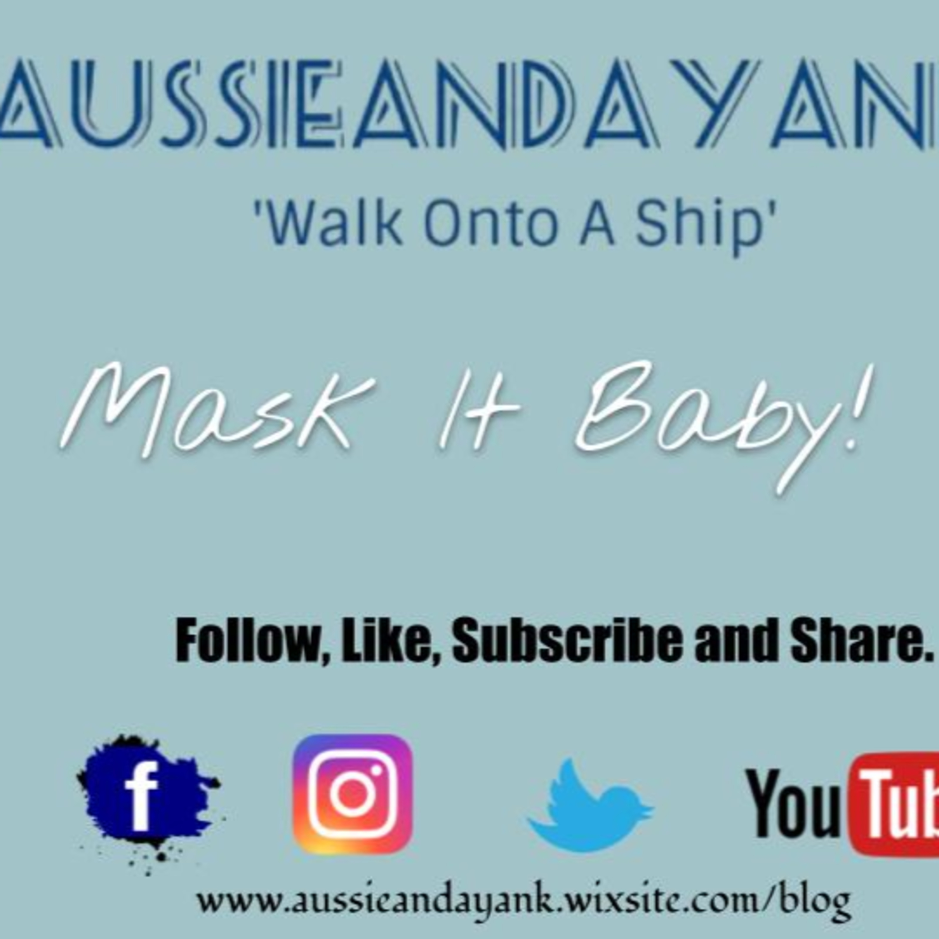 AussieAndaYank \'Walk Onto A Ship\' - It\'s about Cruising