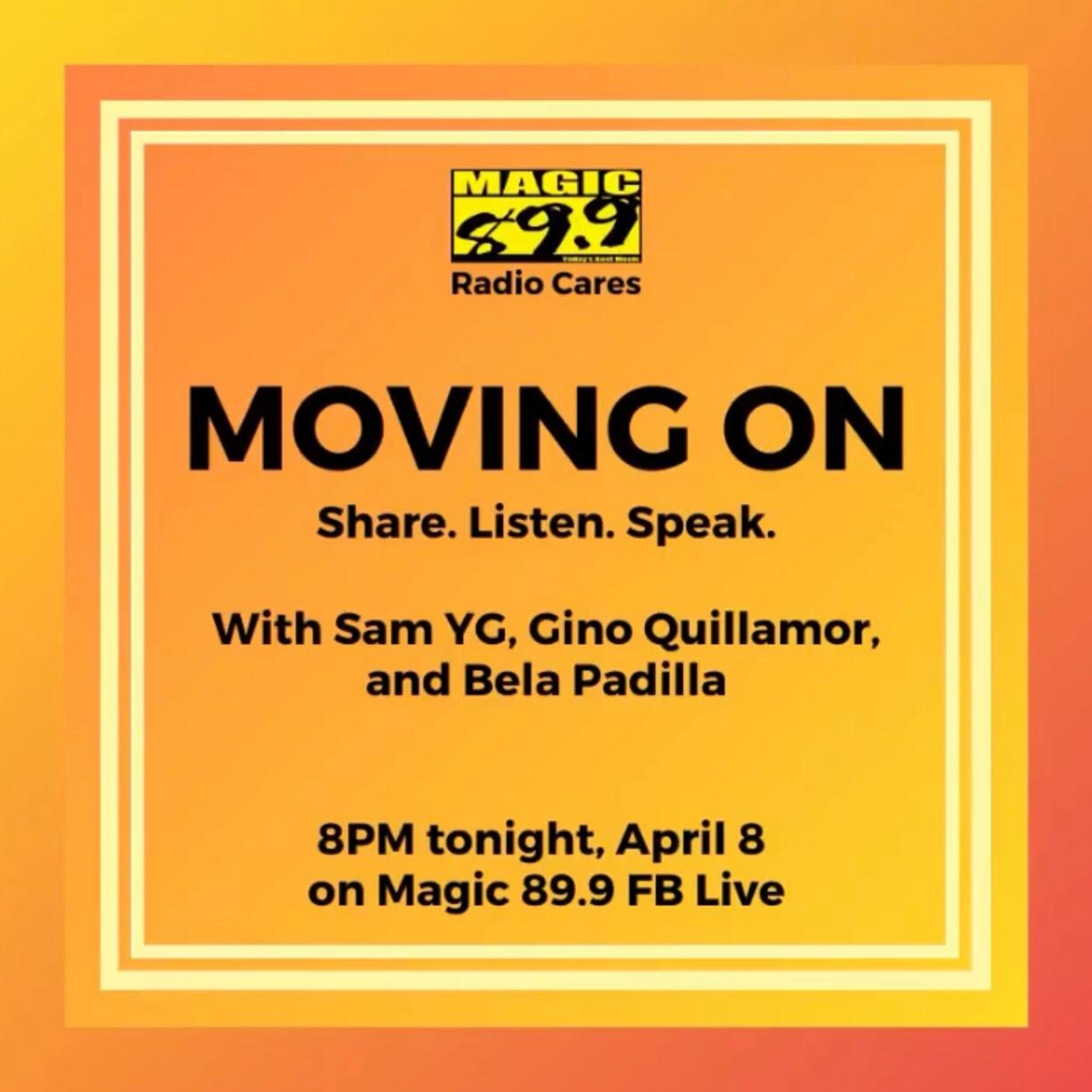 MOVING ON 04 08 2020 WITH BELA PADILLA