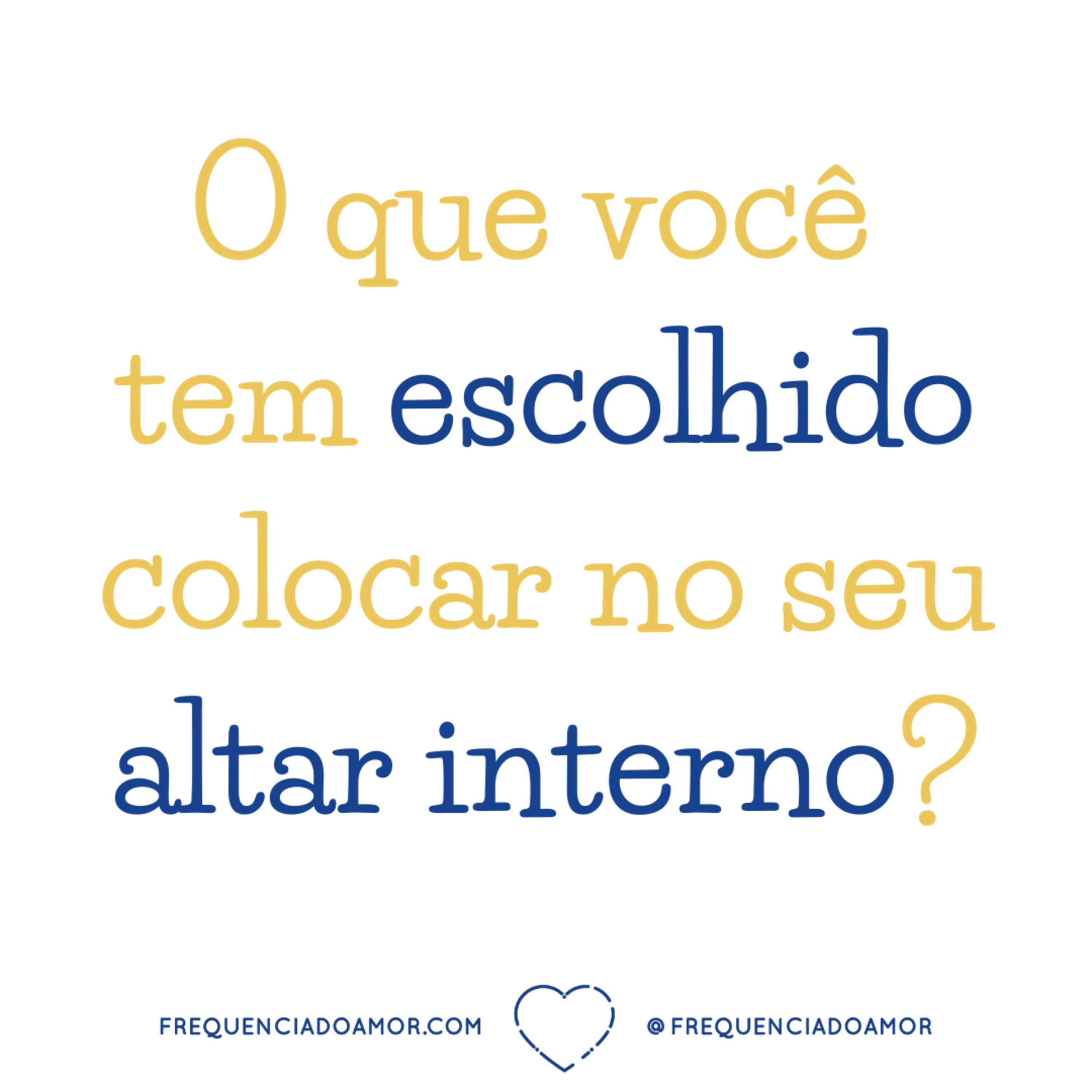 O que você tem escolhido colocar no seu altar interno? | Um Curso em Milagres | Na Frequência do Amor episode artwork