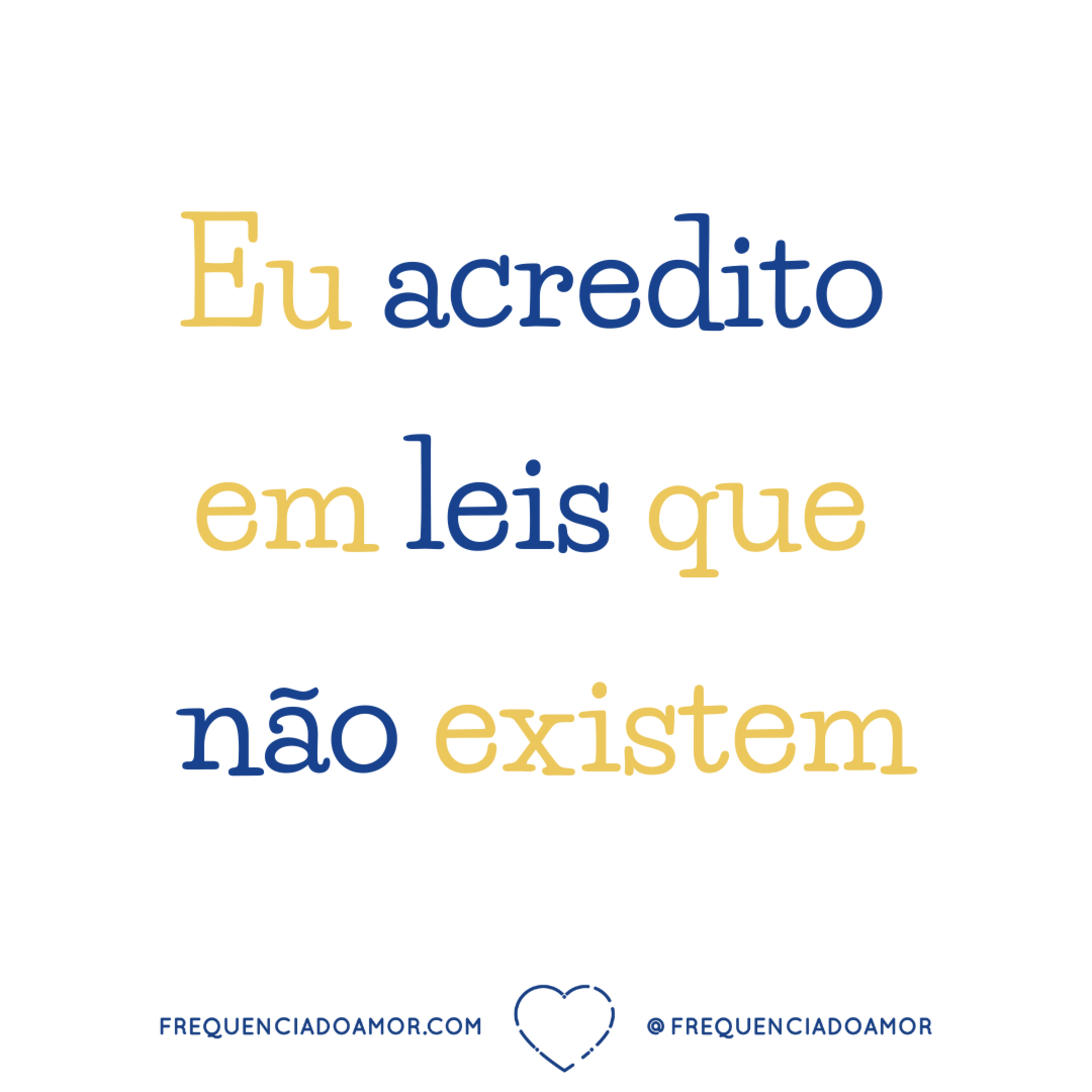 Eu acredito em LEIS que NÃO EXISTEM | Um Curso em Milagres (UCEM) | Na Frequência do Amor episode artwork