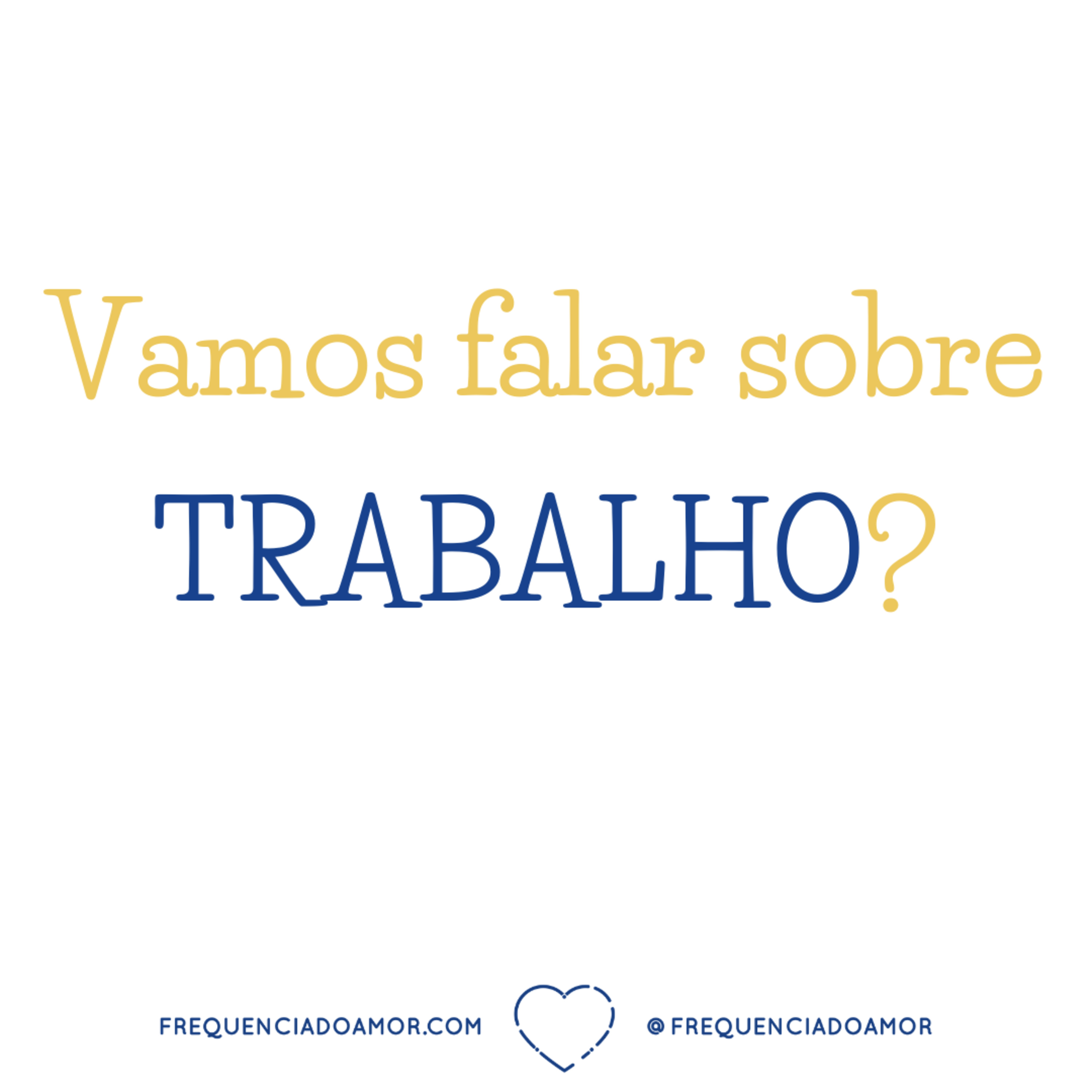 Vamos conversar sobre TRABALHO? | Um Curso em Milagres (UCEM) | Na Frequência do Amor episode artwork