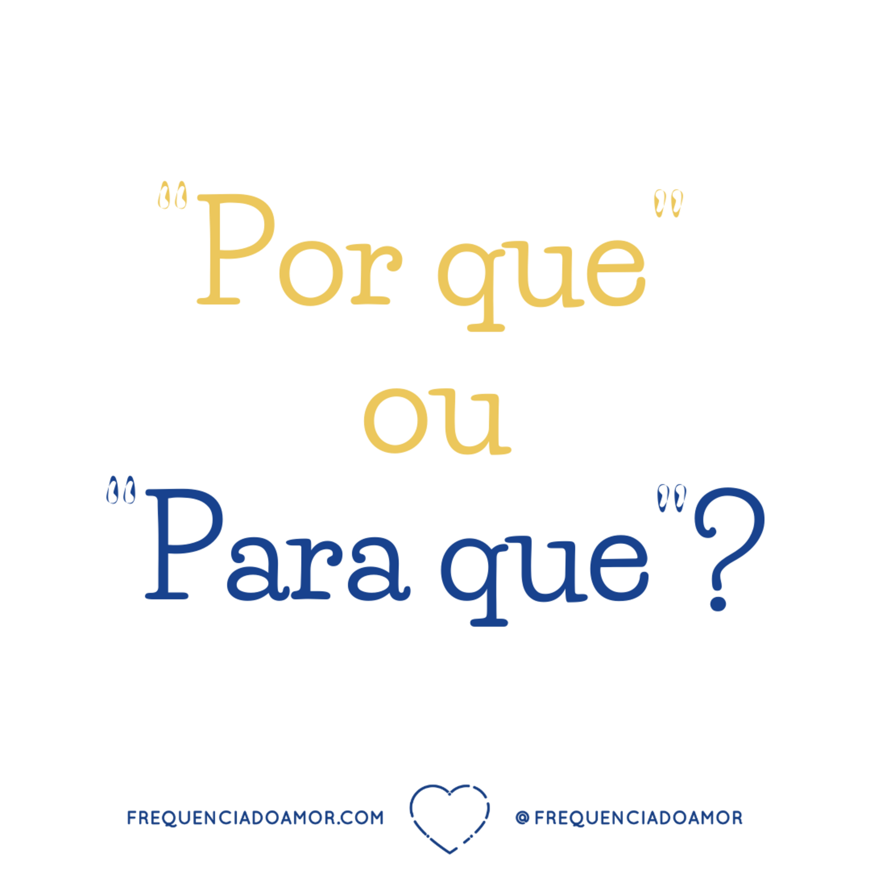 “Por que” ou “para que”? | Um Curso em Milagres (UCEM) | Na Frequência do Amor episode artwork