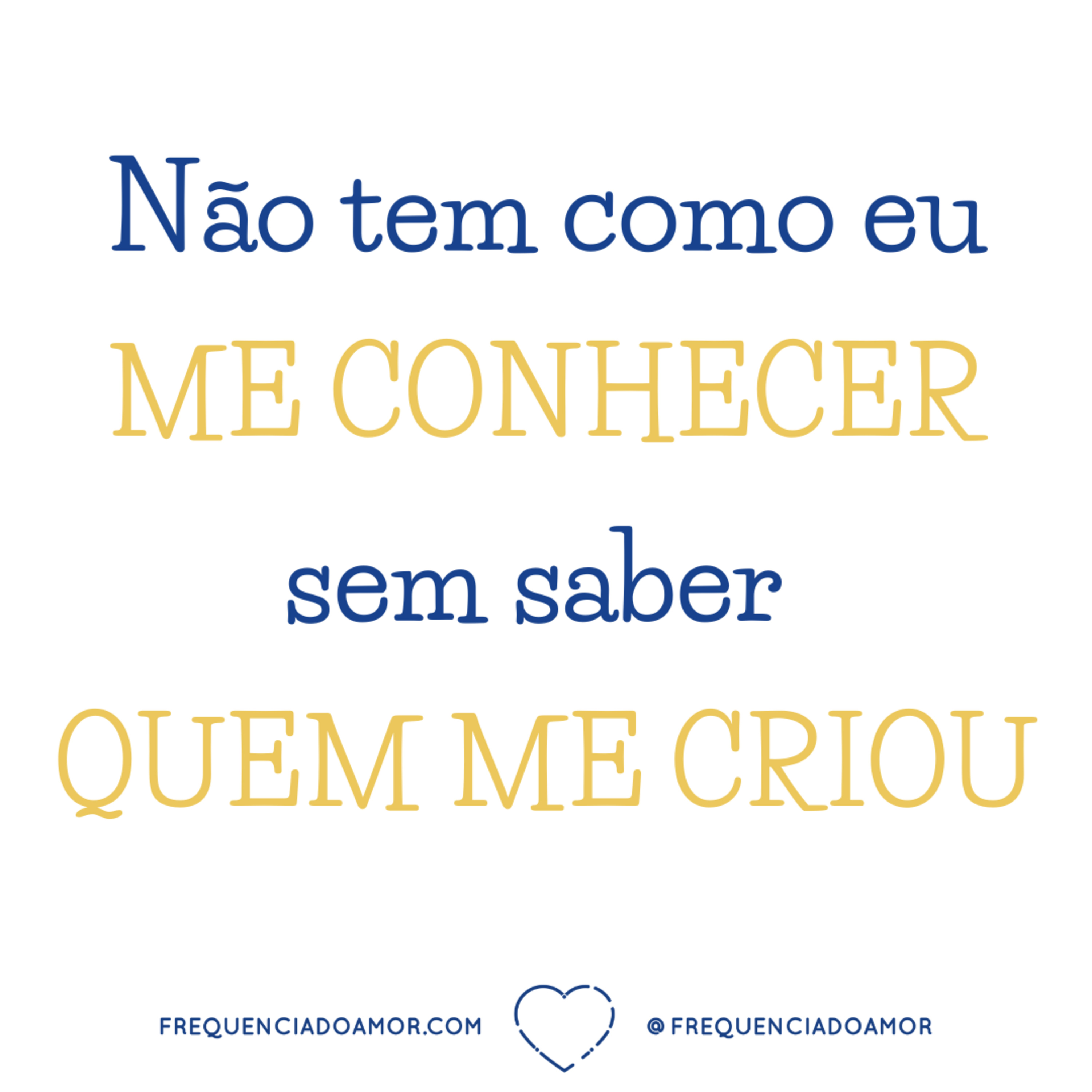 Não tem como eu ME CONHECER sem saber QUEM ME CRIOU | Um Curso em Milagres (UCEM) | Na Frequência do Amor episode artwork
