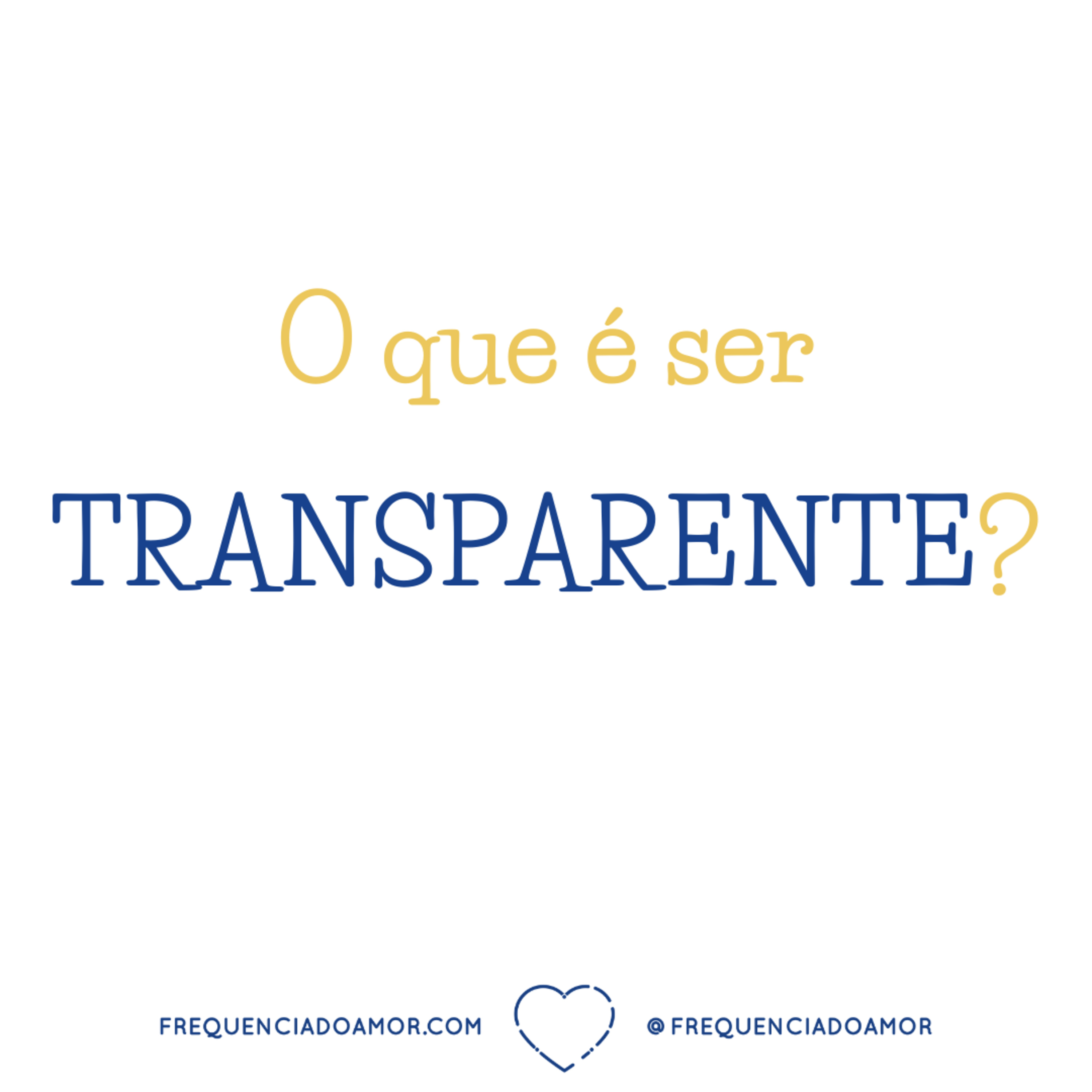 O que é ser TRANSPARENTE? | Um Curso em Milagres (UCEM) | Na Frequência do Amor episode artwork