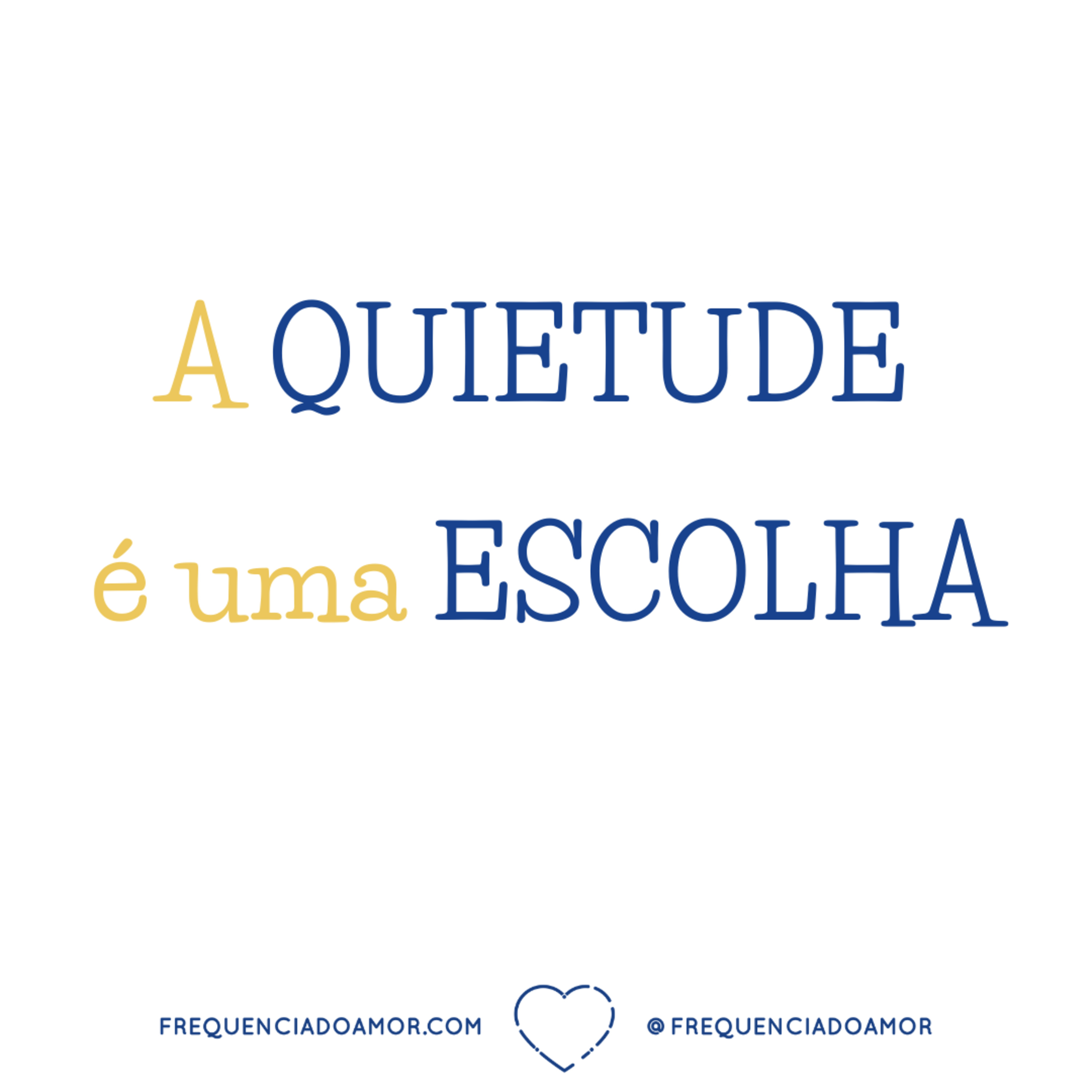 A QUIETUDE é uma ESCOLHA | Um Curso em Milagres (UCEM) | Na Frequência do Amor episode artwork