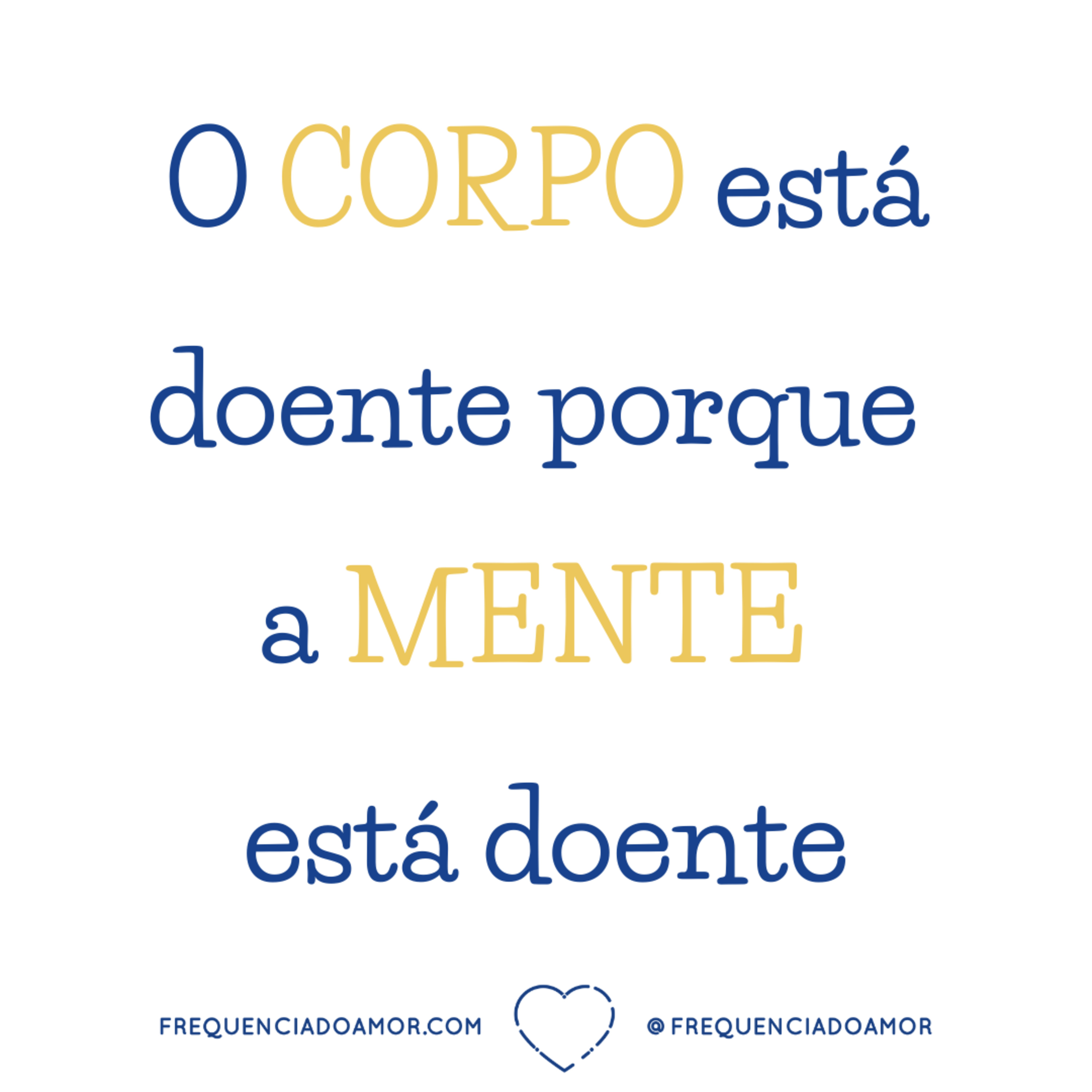 O CORPO está doente porque a MENTE está doente | Um Curso em Milagres (UCEM) | Na Frequência do Amor episode artwork