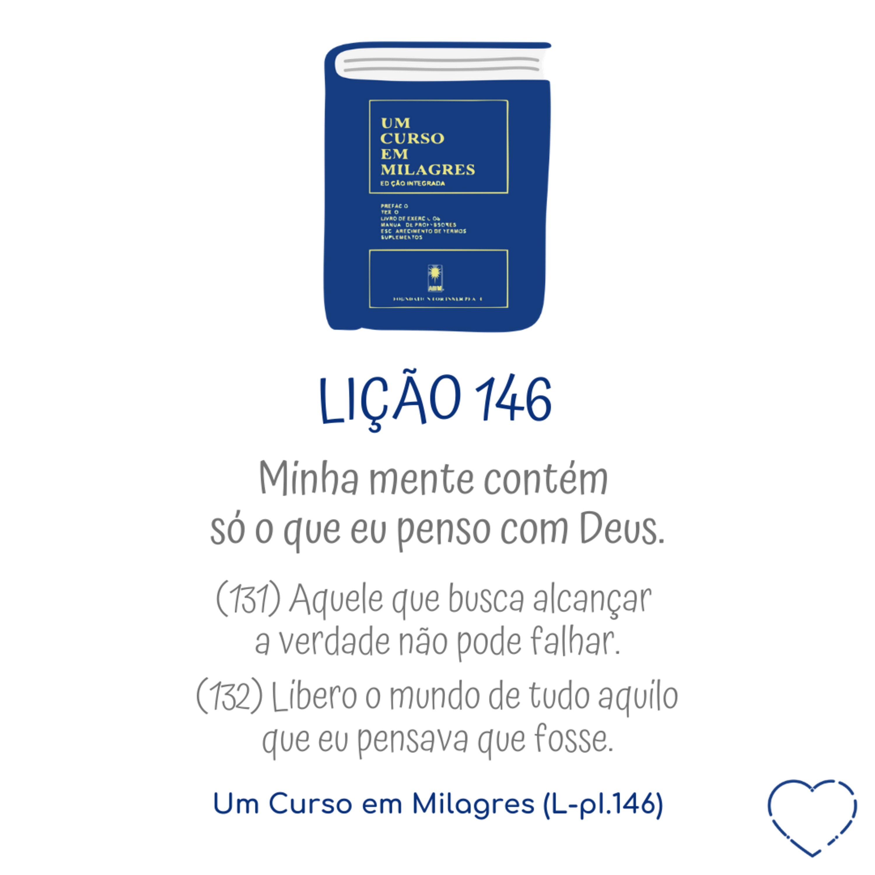 LIÇÃO 146 do Livro de Exercícios de "Um Curso em Milagres" (UCEM) | Na Frequência do Amor episode artwork