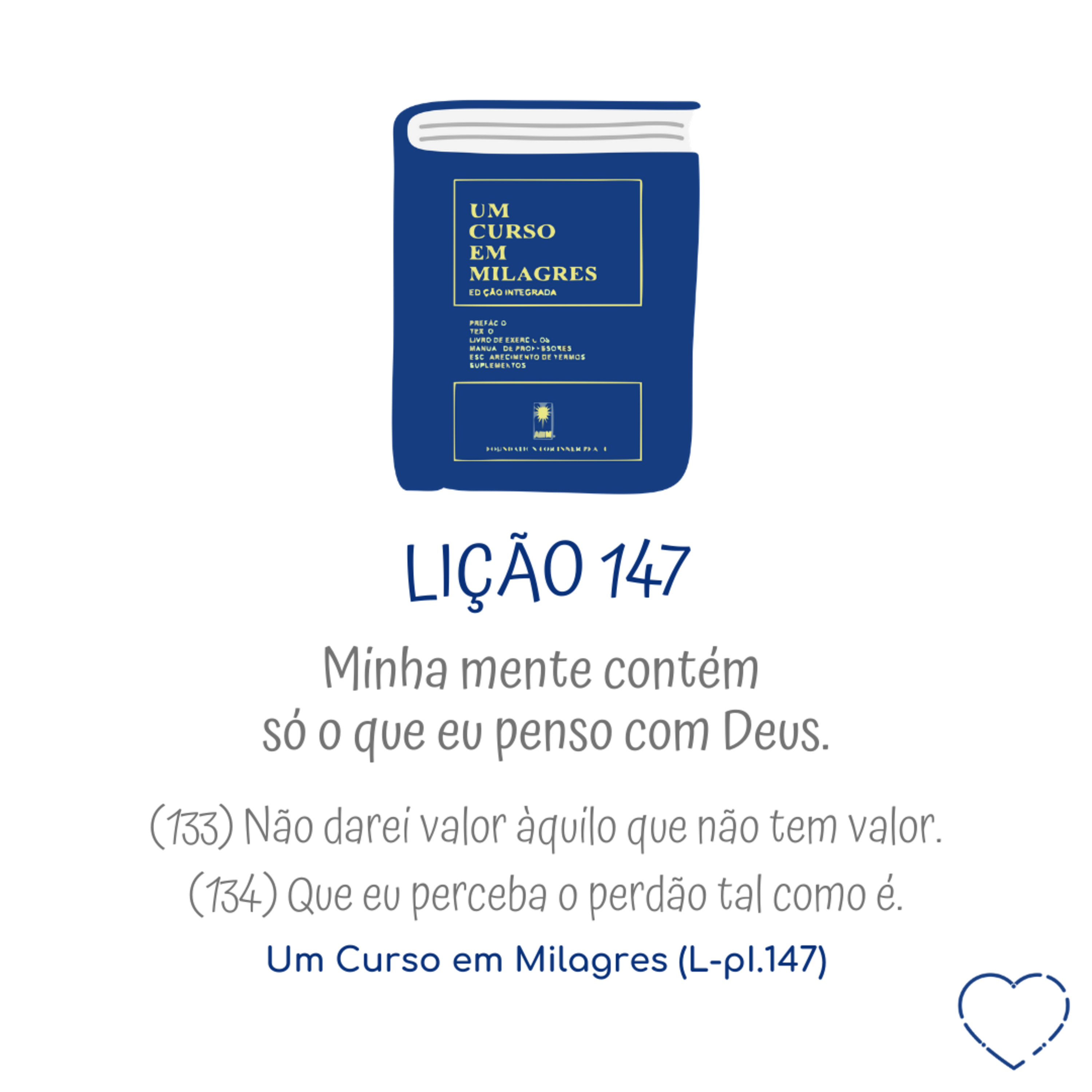LIÇÃO 147 do Livro de Exercícios de "Um Curso em Milagres" (UCEM) | Na Frequência do Amor episode artwork