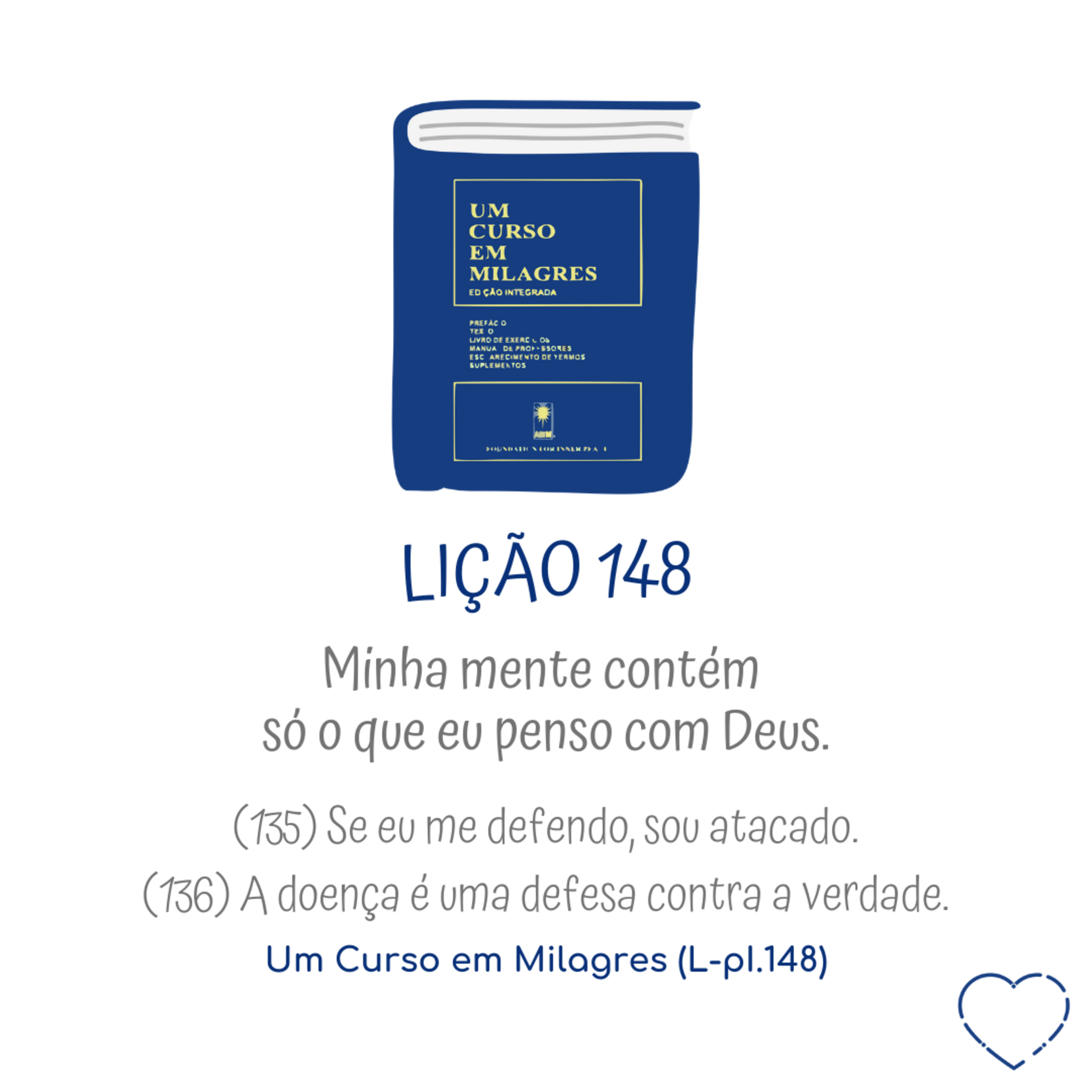 LIÇÃO 148 do Livro de Exercícios de "Um Curso em Milagres" (UCEM) | Na Frequência do Amor episode artwork