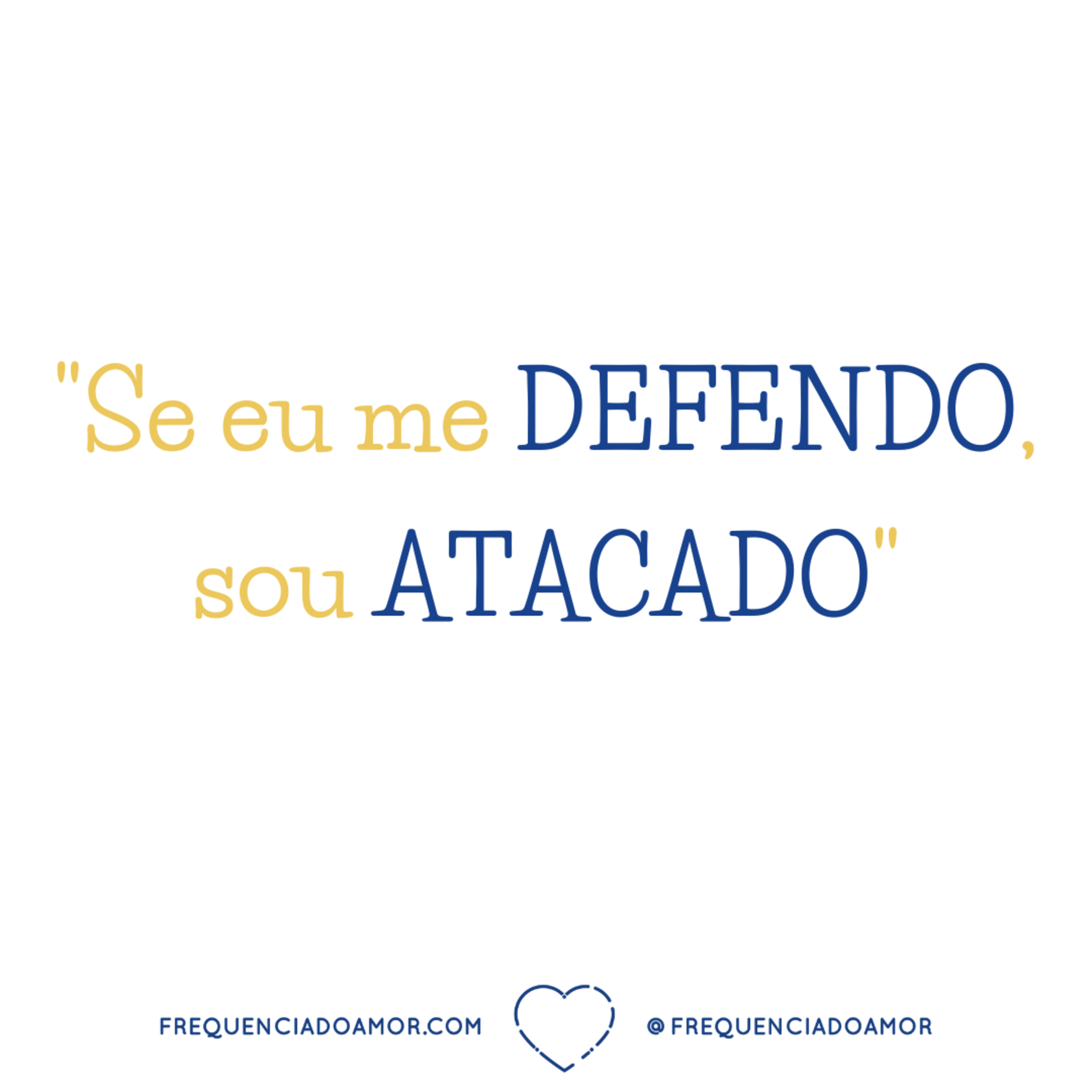 "Se eu me DEFENDO, sou ATACADO" | Um Curso em Milagres (UCEM) | Na Frequência do Amor episode artwork