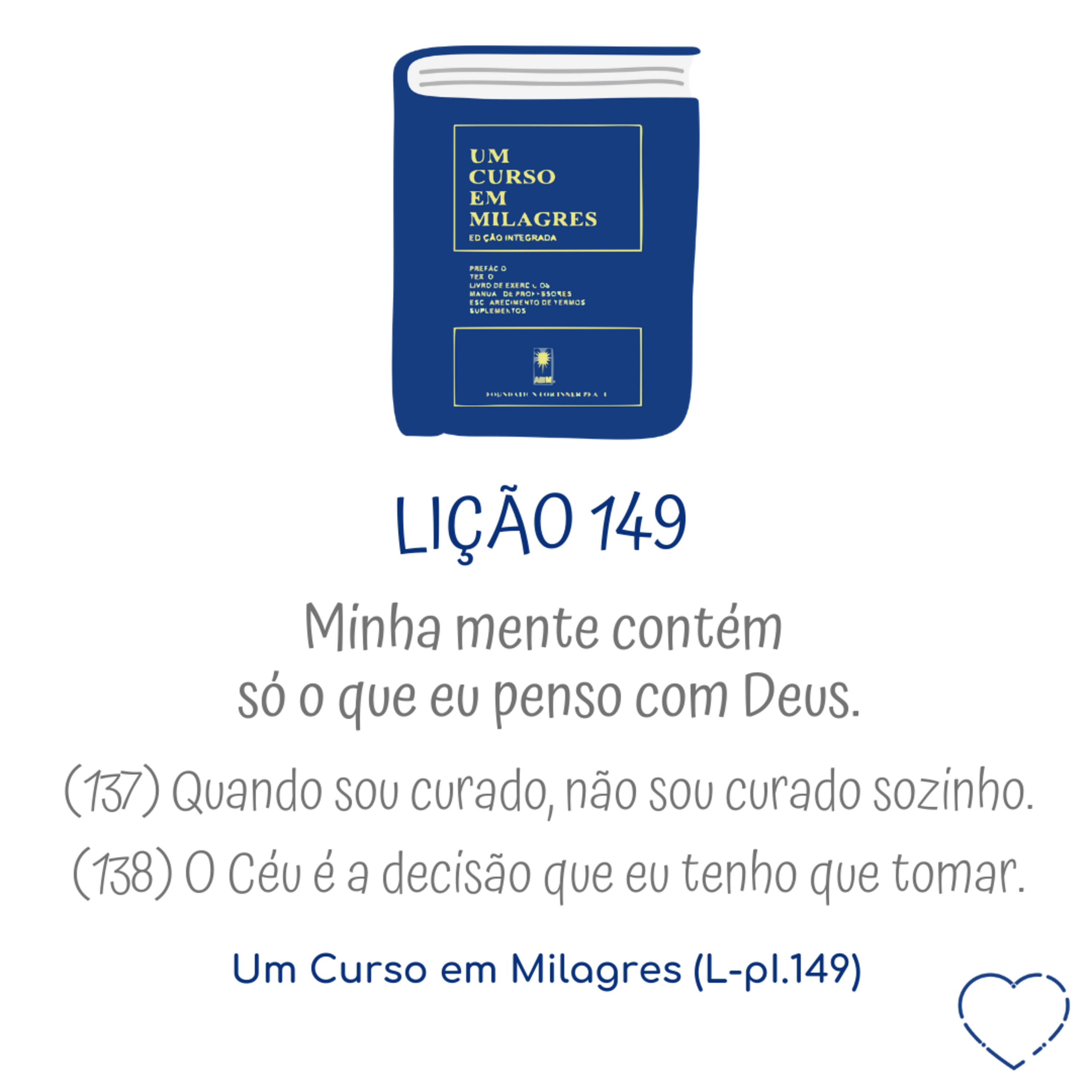 LIÇÃO 149 do Livro de Exercícios de "Um Curso em Milagres" (UCEM) | Na Frequência do Amor episode artwork