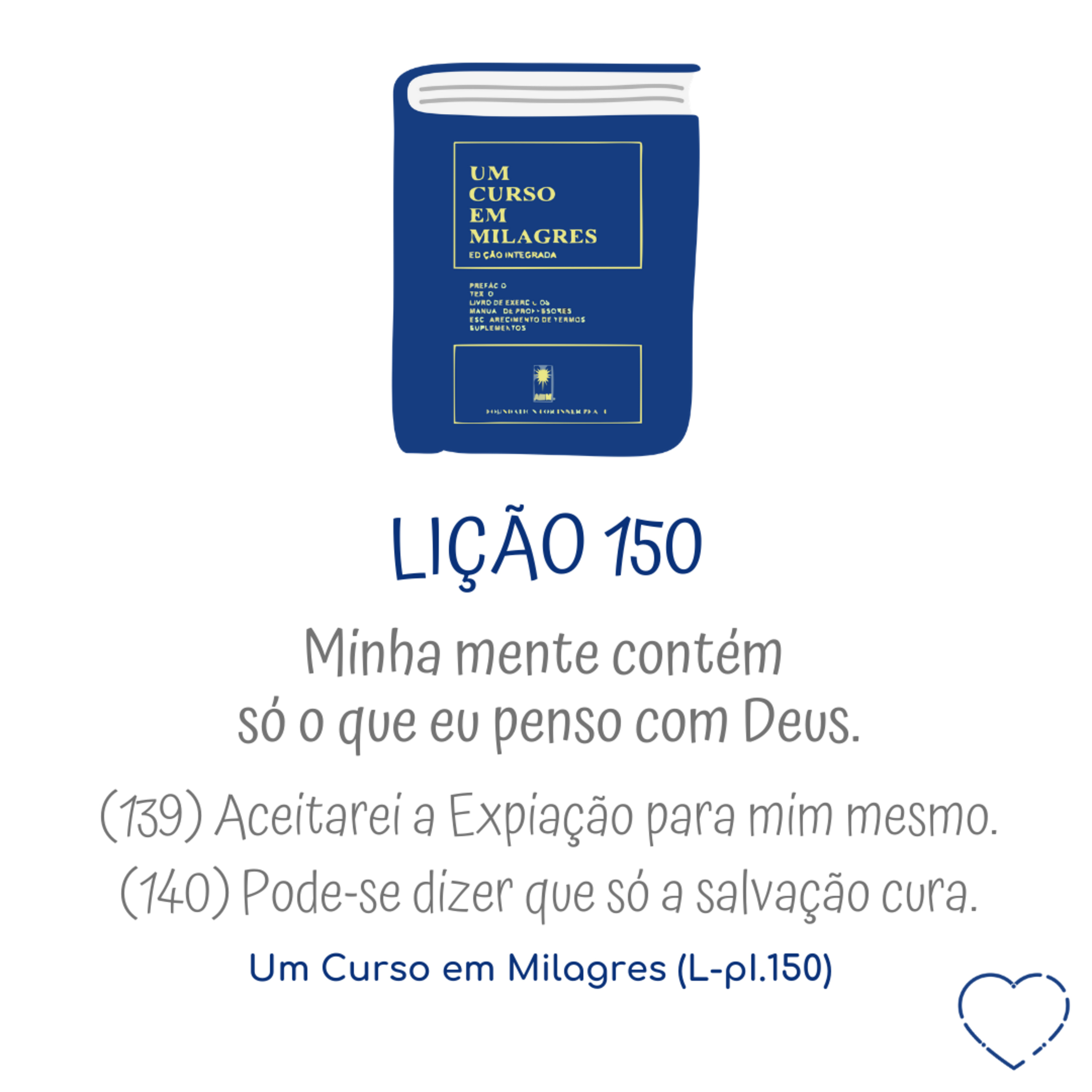 LIÇÃO 150 do Livro de Exercícios de "Um Curso em Milagres" (UCEM) | Na Frequência do Amor episode artwork