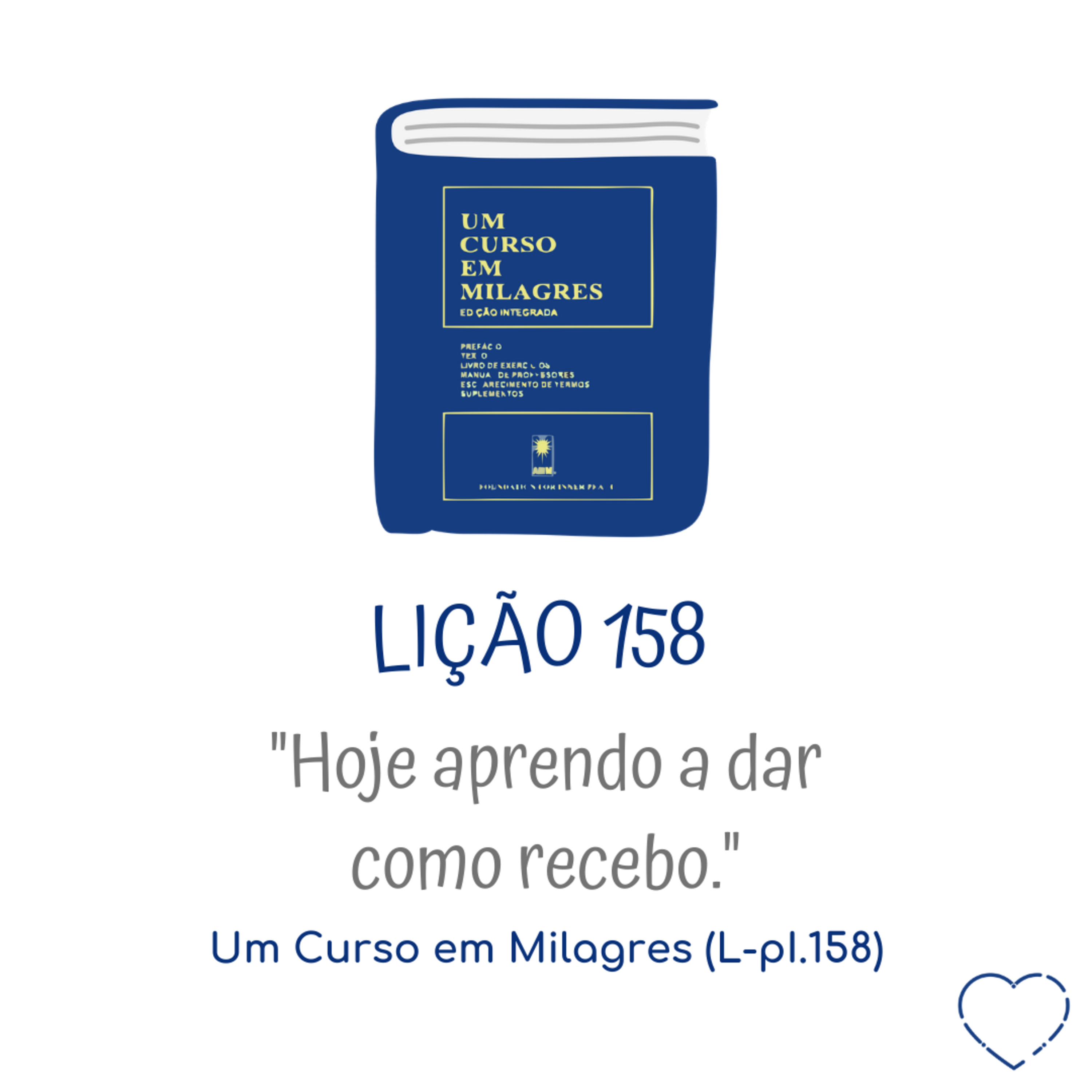 LIÇÃO 158 do Livro de Exercícios de "Um Curso em Milagres" (UCEM) | Na Frequência do Amor episode artwork