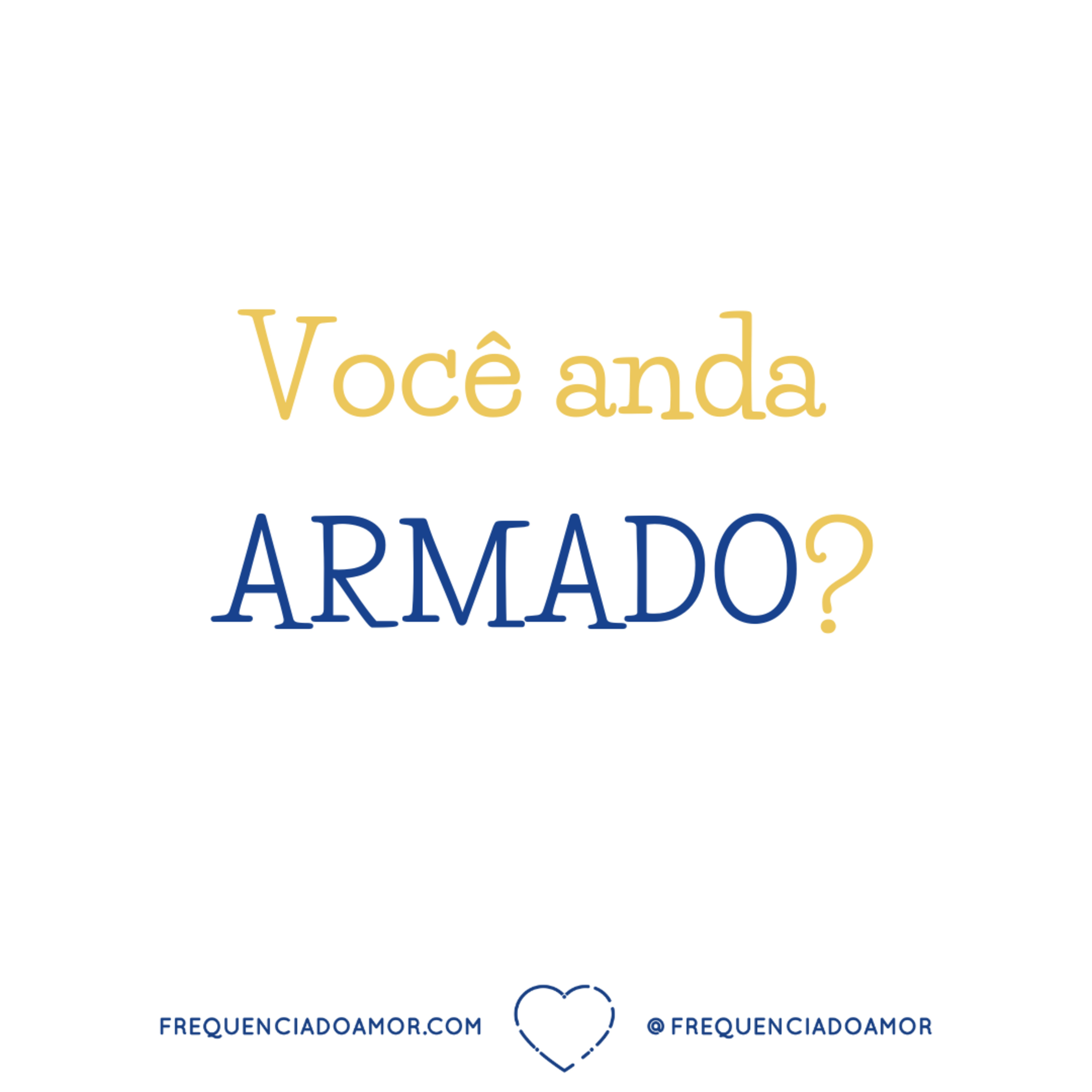 Você anda ARMADO? | Um Curso em Milagres (UCEM) | Na Frequência do Amor episode artwork