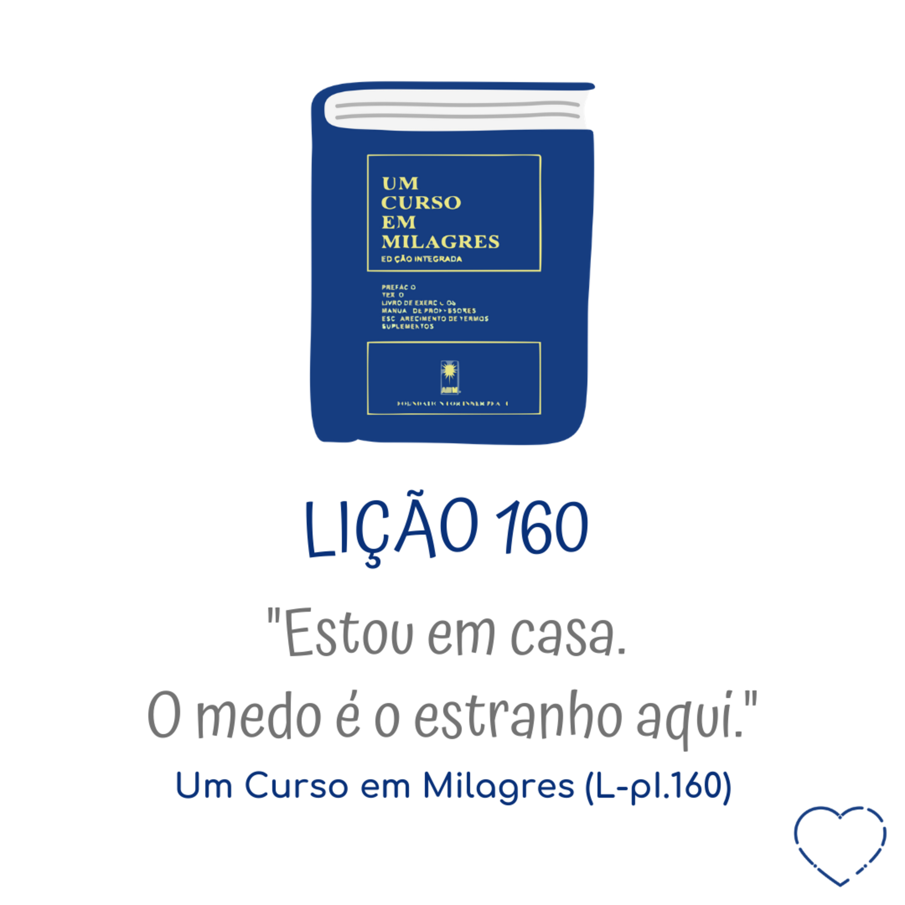 LIÇÃO 160 do Livro de Exercícios de "Um Curso em Milagres" (UCEM) | Na Frequência do Amor episode artwork