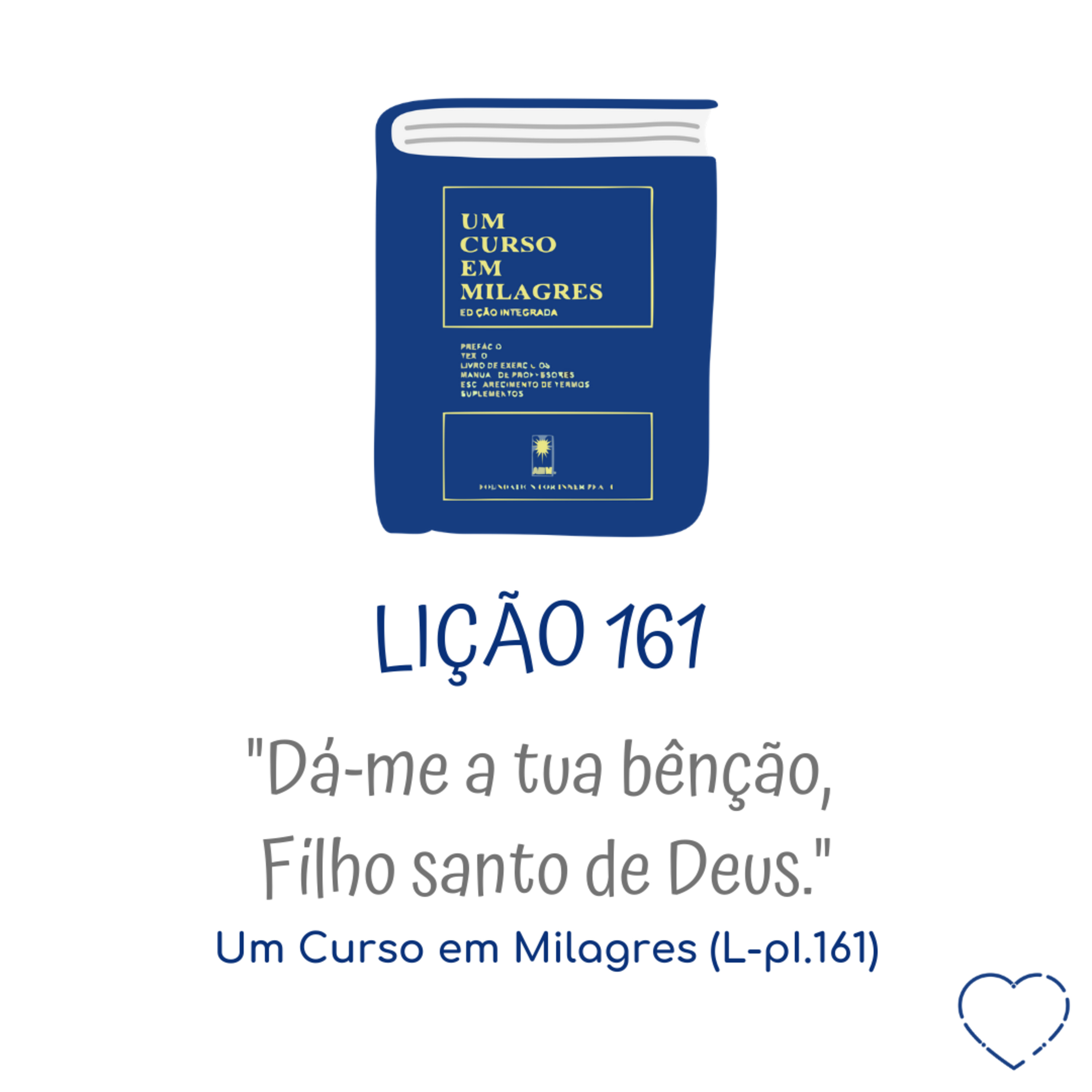 LIÇÃO 161 do Livro de Exercícios de "Um Curso em Milagres" (UCEM) | Na Frequência do Amor episode artwork