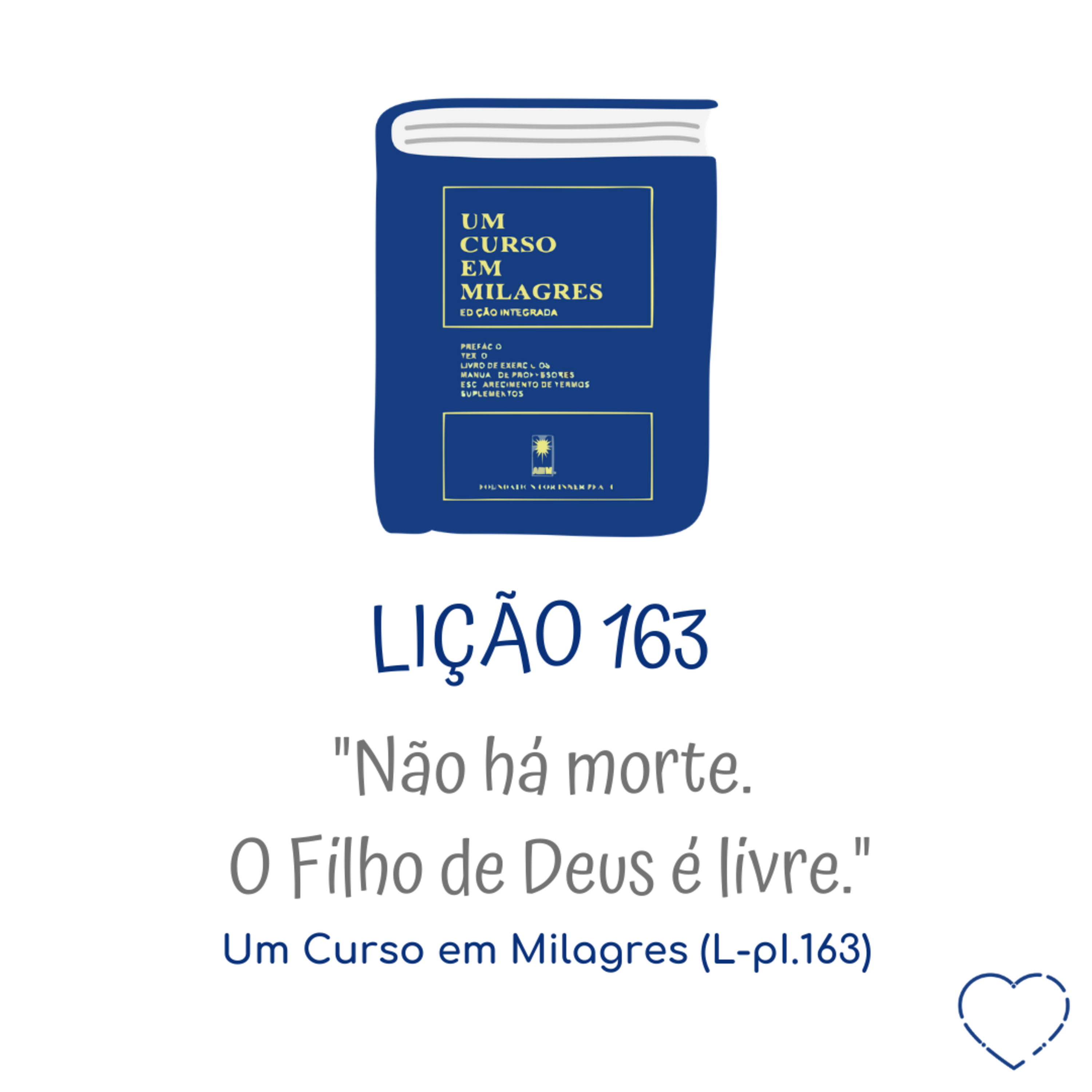 LIÇÃO 163 do Livro de Exercícios de "Um Curso em Milagres" (UCEM) | Na Frequência do Amor episode artwork