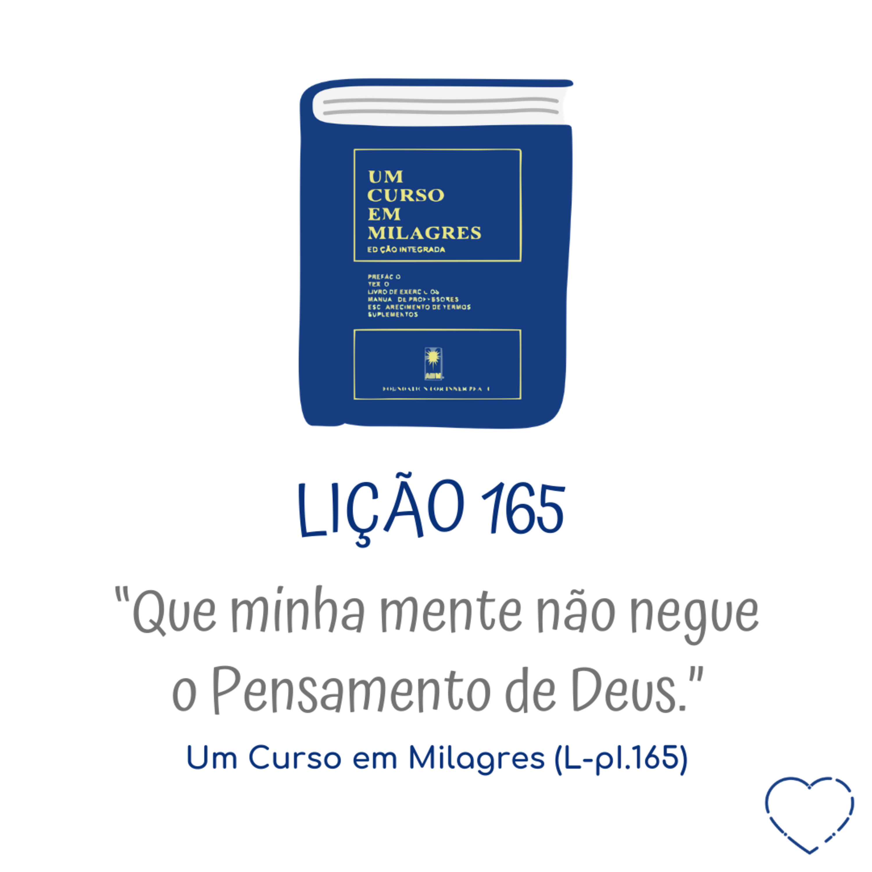 LIÇÃO 165 do Livro de Exercícios de "Um Curso em Milagres" (UCEM) | Na Frequência do Amor episode artwork