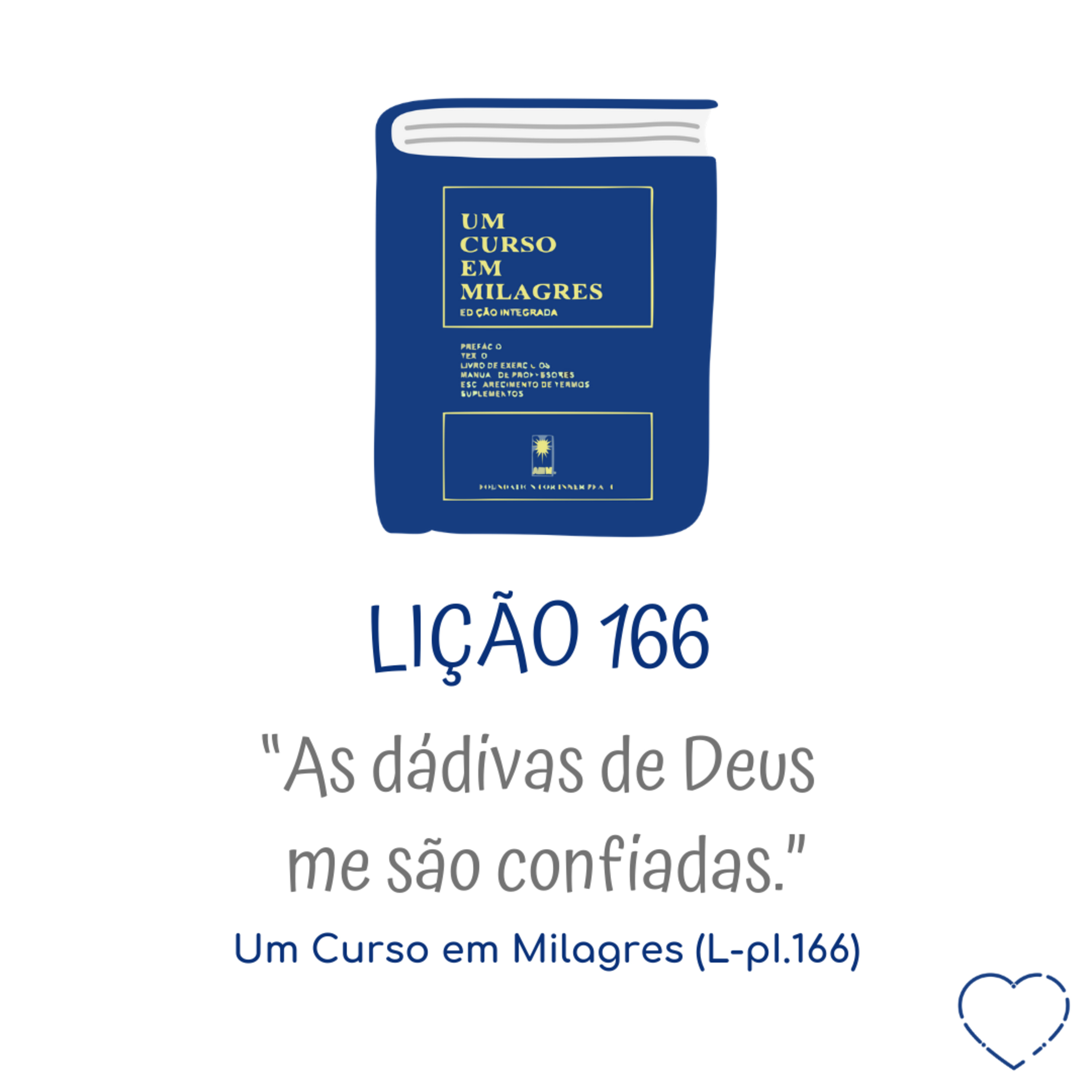 LIÇÃO 166 do Livro de Exercícios de "Um Curso em Milagres" (UCEM) | Na Frequência do Amor episode artwork