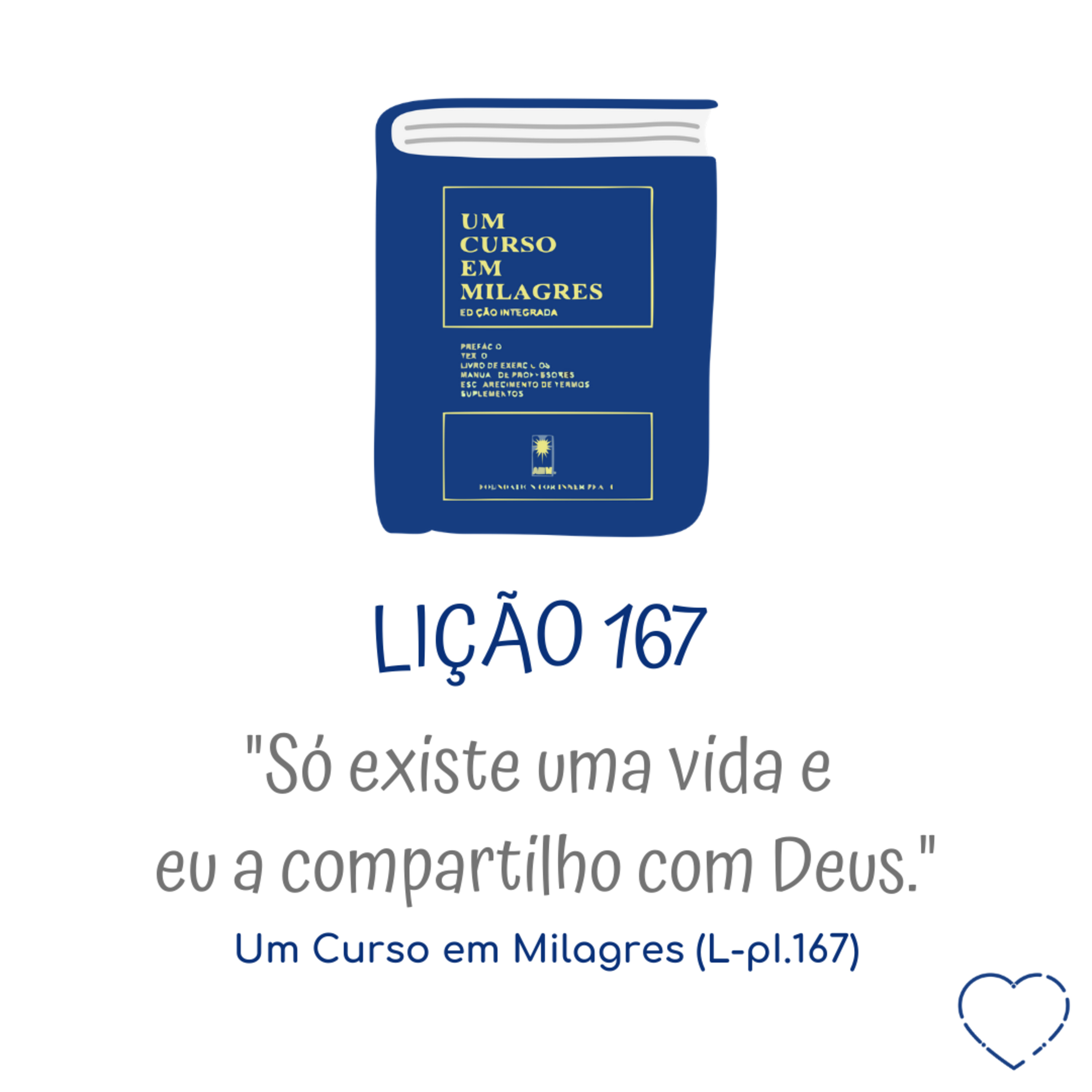LIÇÃO 167 do Livro de Exercícios de "Um Curso em Milagres" (UCEM) | Na Frequência do Amor episode artwork
