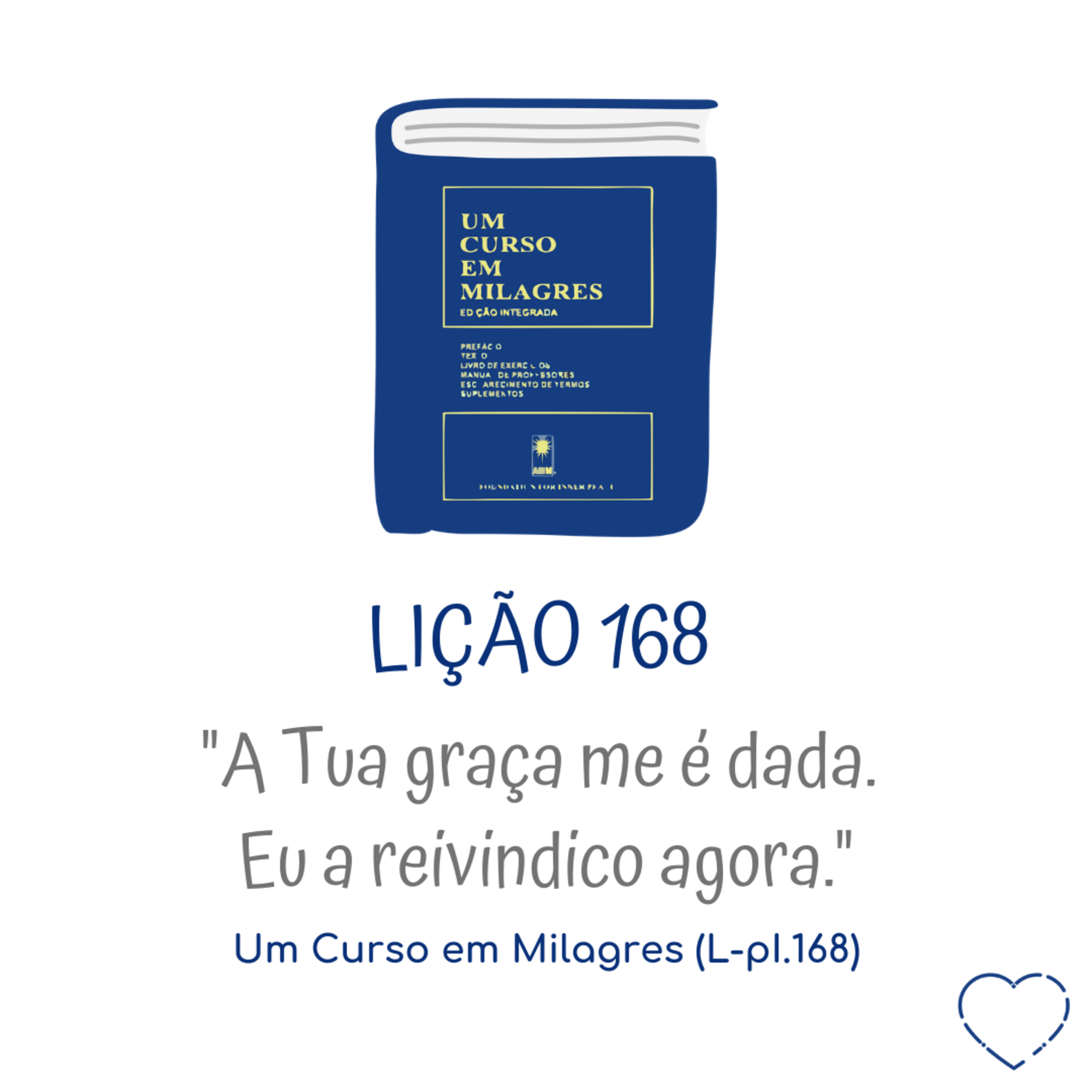 LIÇÃO 168 do Livro de Exercícios de "Um Curso em Milagres" (UCEM) | Na Frequência do Amor episode artwork