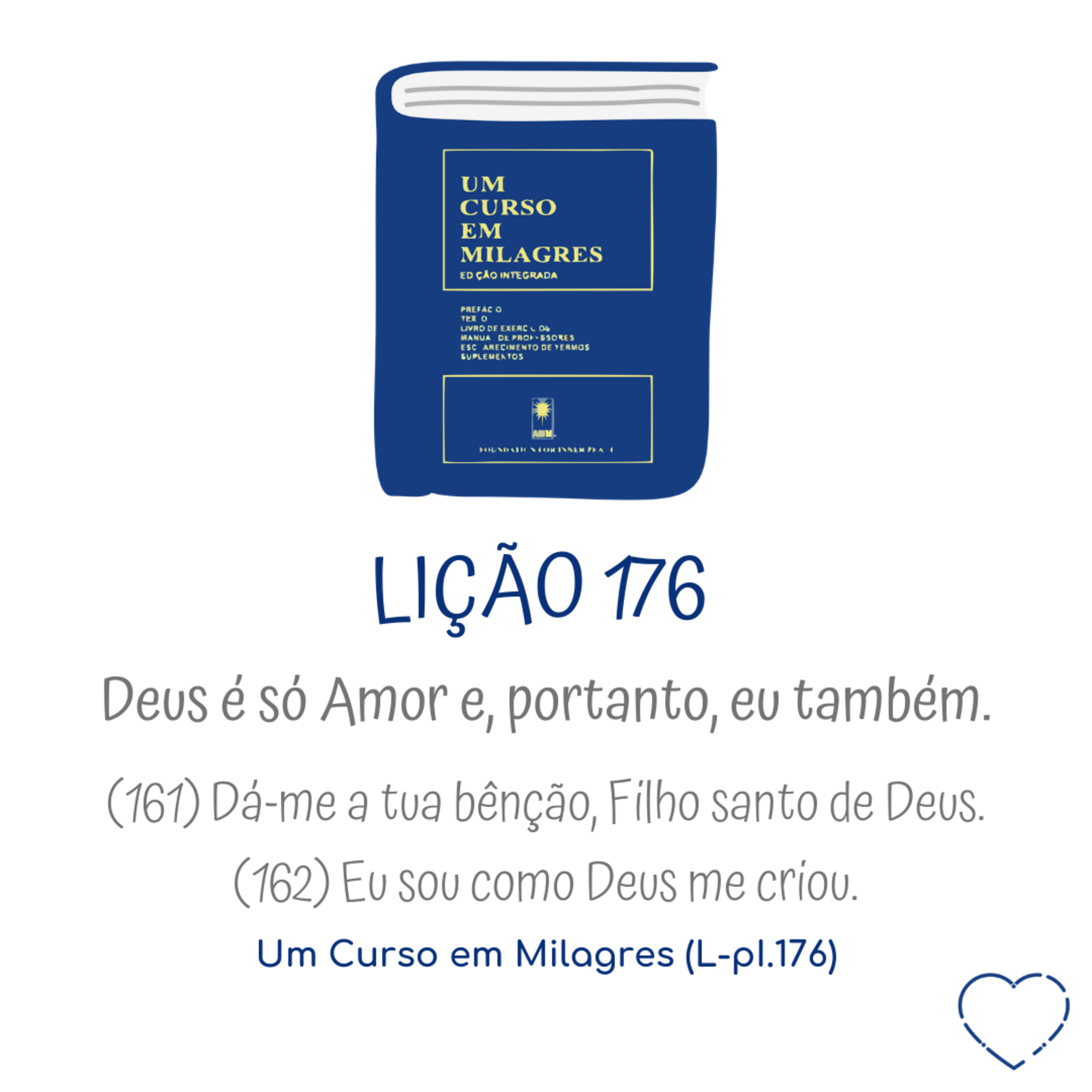 LIÇÃO 176 do Livro de Exercícios de "Um Curso em Milagres" (UCEM) | Frequência do Amor episode artwork