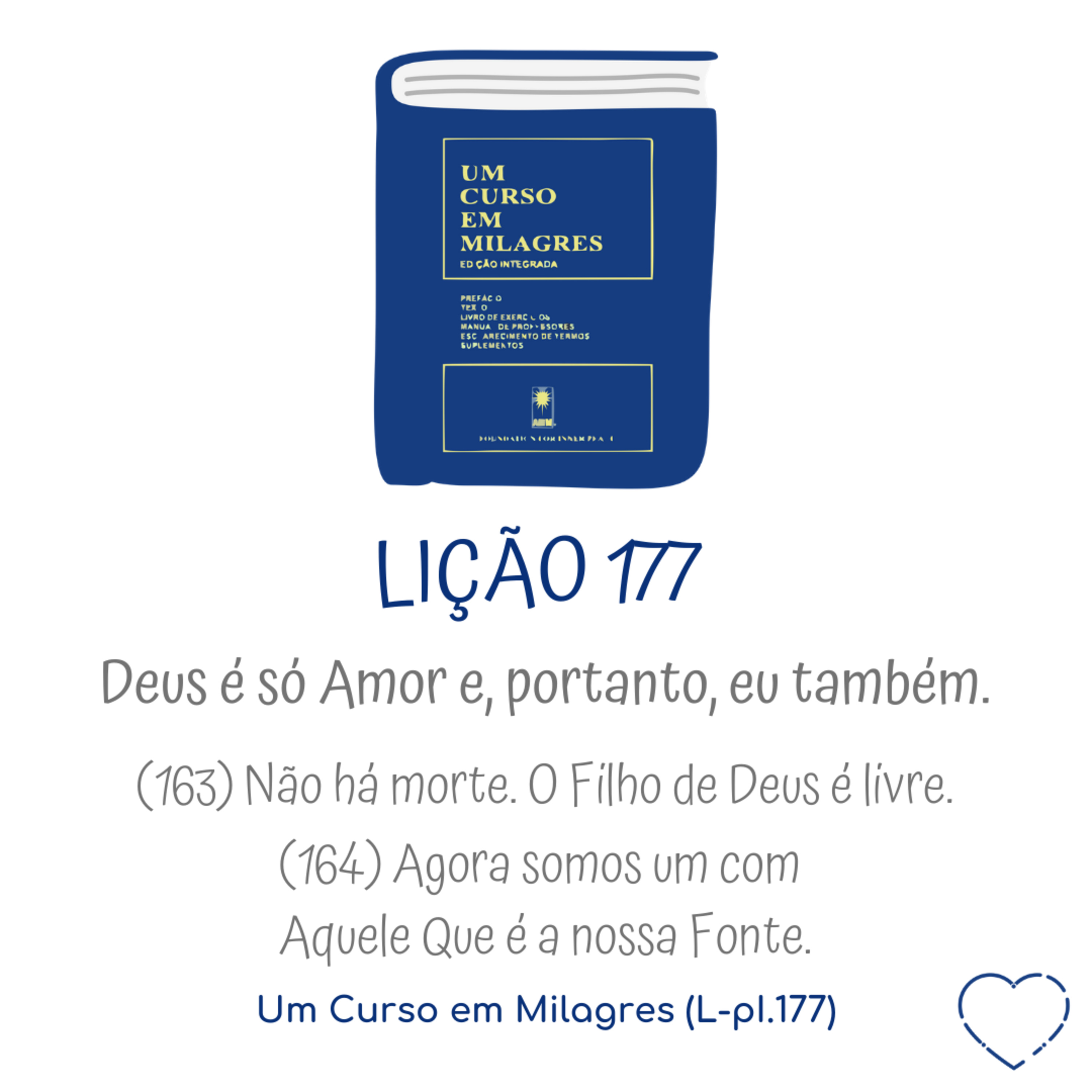 LIÇÃO 177 do Livro de Exercícios de "Um Curso em Milagres" (UCEM) | Frequência do Amor episode artwork