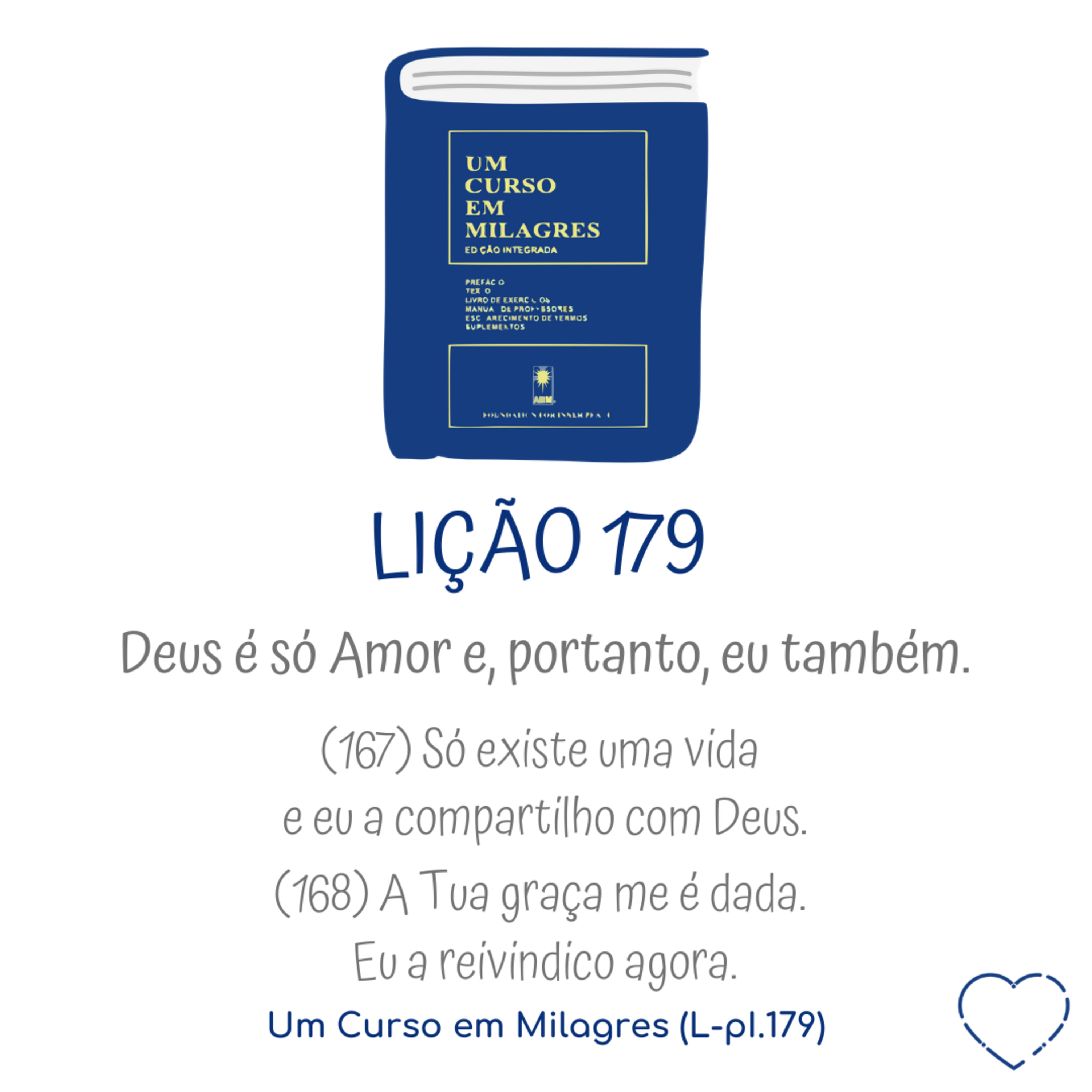 LIÇÃO 179 do Livro de Exercícios de "Um Curso em Milagres" (UCEM) | Frequência do Amor episode artwork