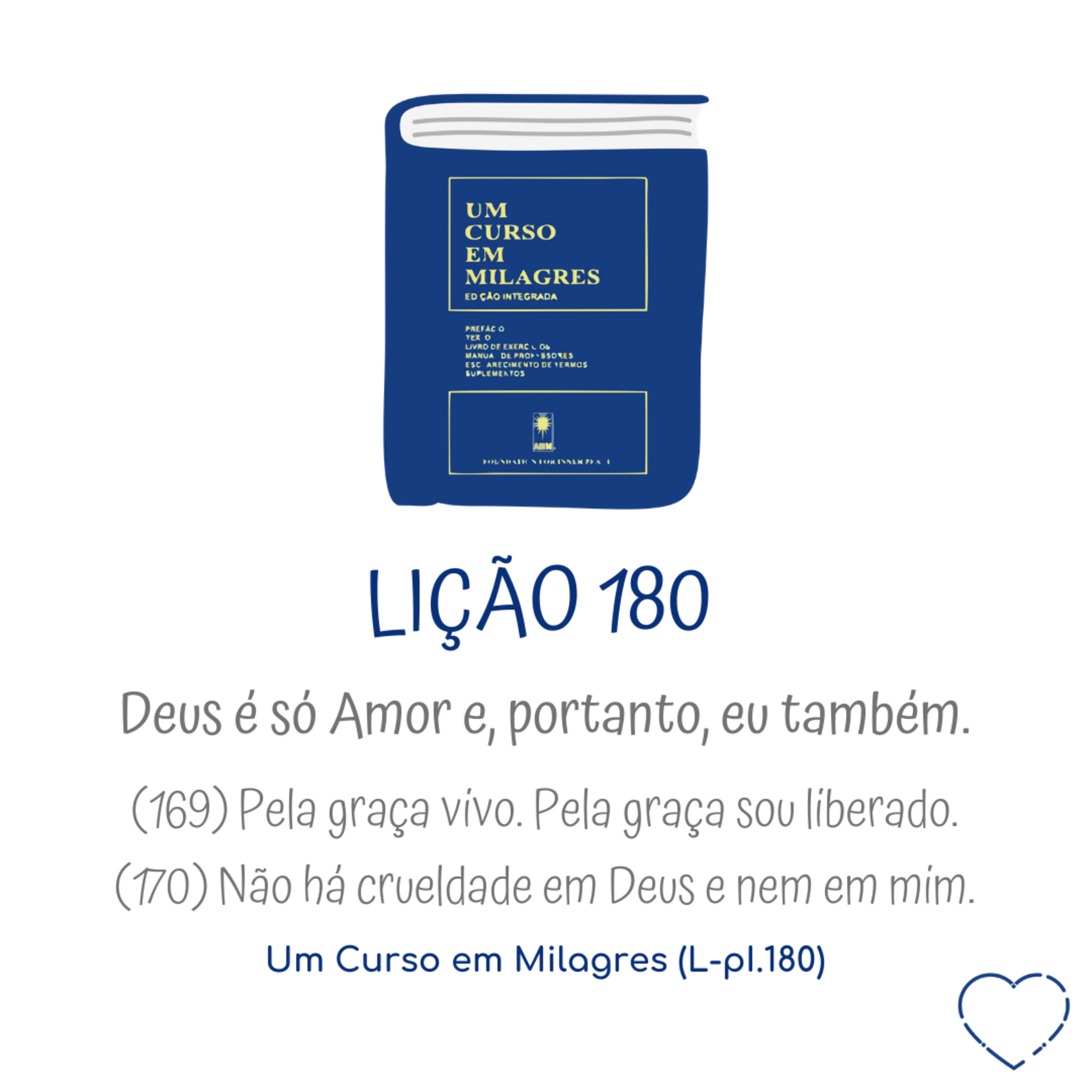 LIÇÃO 180 do Livro de Exercícios de "Um Curso em Milagres" (UCEM) | Frequência do Amor episode artwork