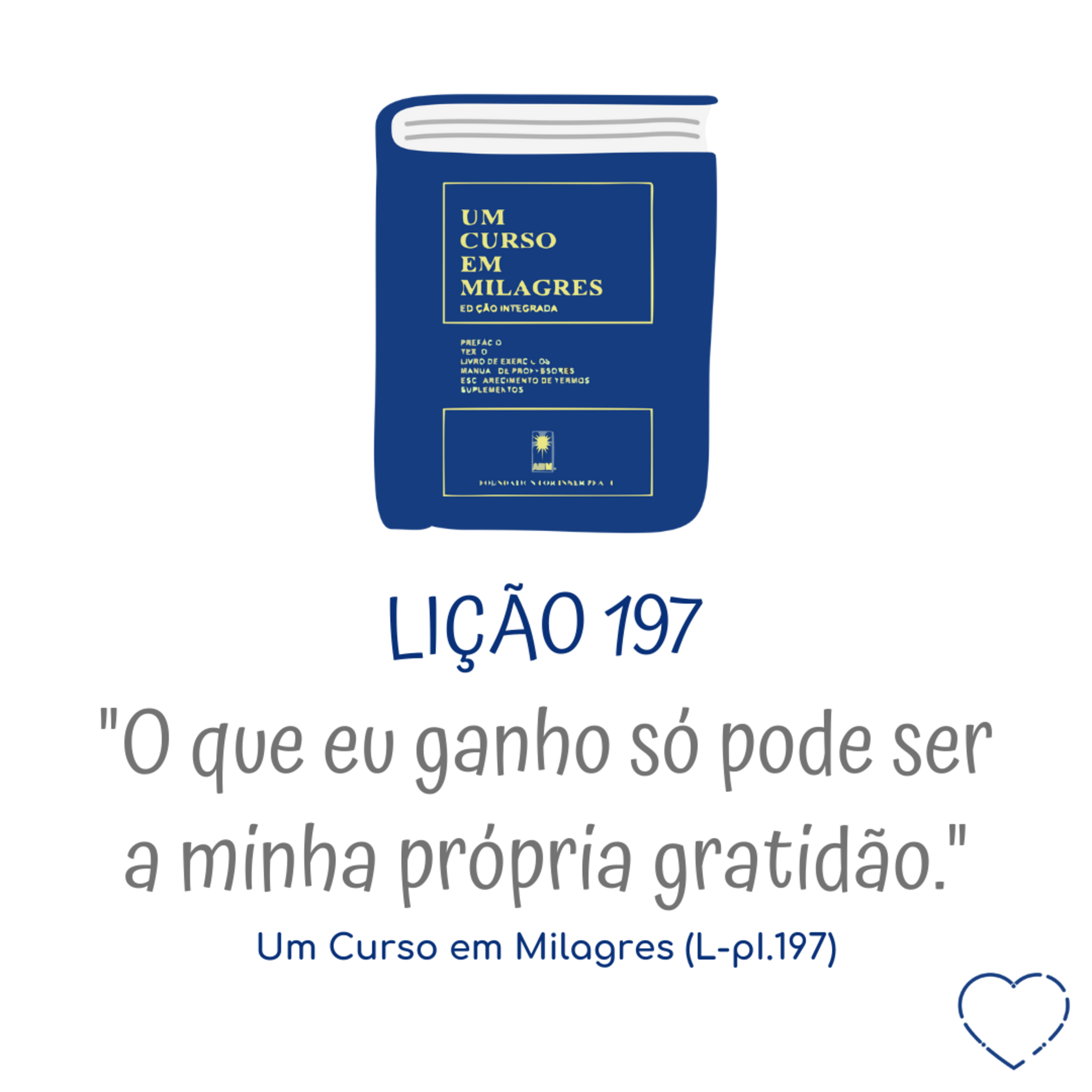 LIÇÃO 197 do Livro de Exercícios de "Um Curso em Milagres" (UCEM) | Na Frequência do Amor episode artwork