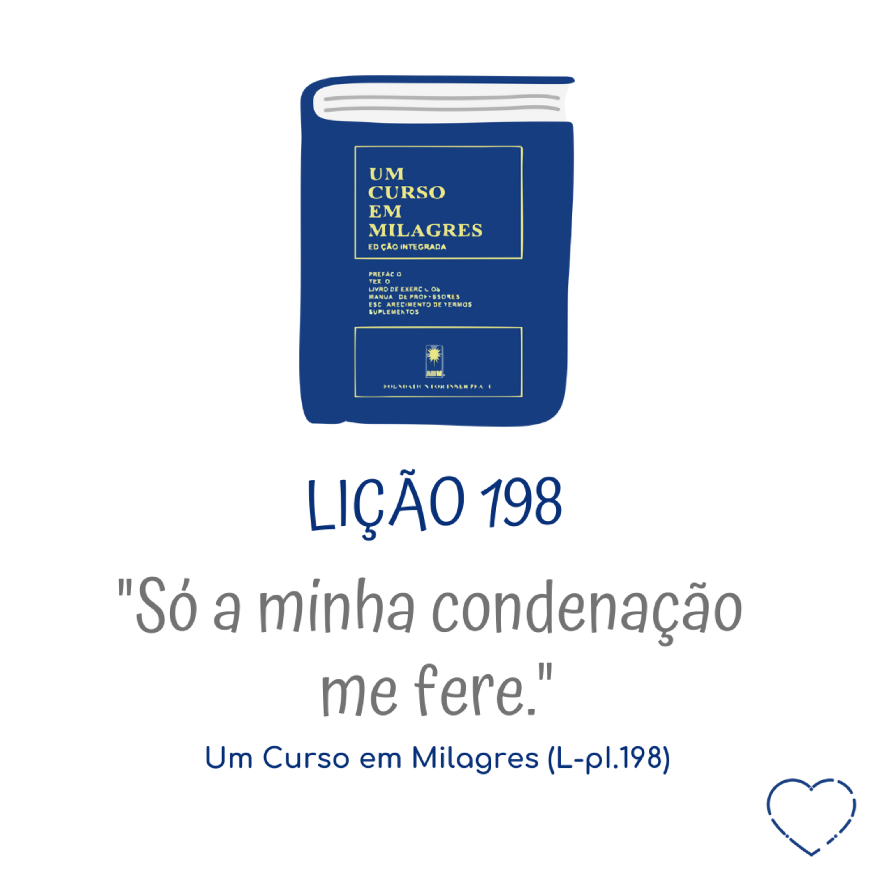 LIÇÃO 198 do Livro de Exercícios de "Um Curso em Milagres" (UCEM) | Na Frequência do Amor episode artwork