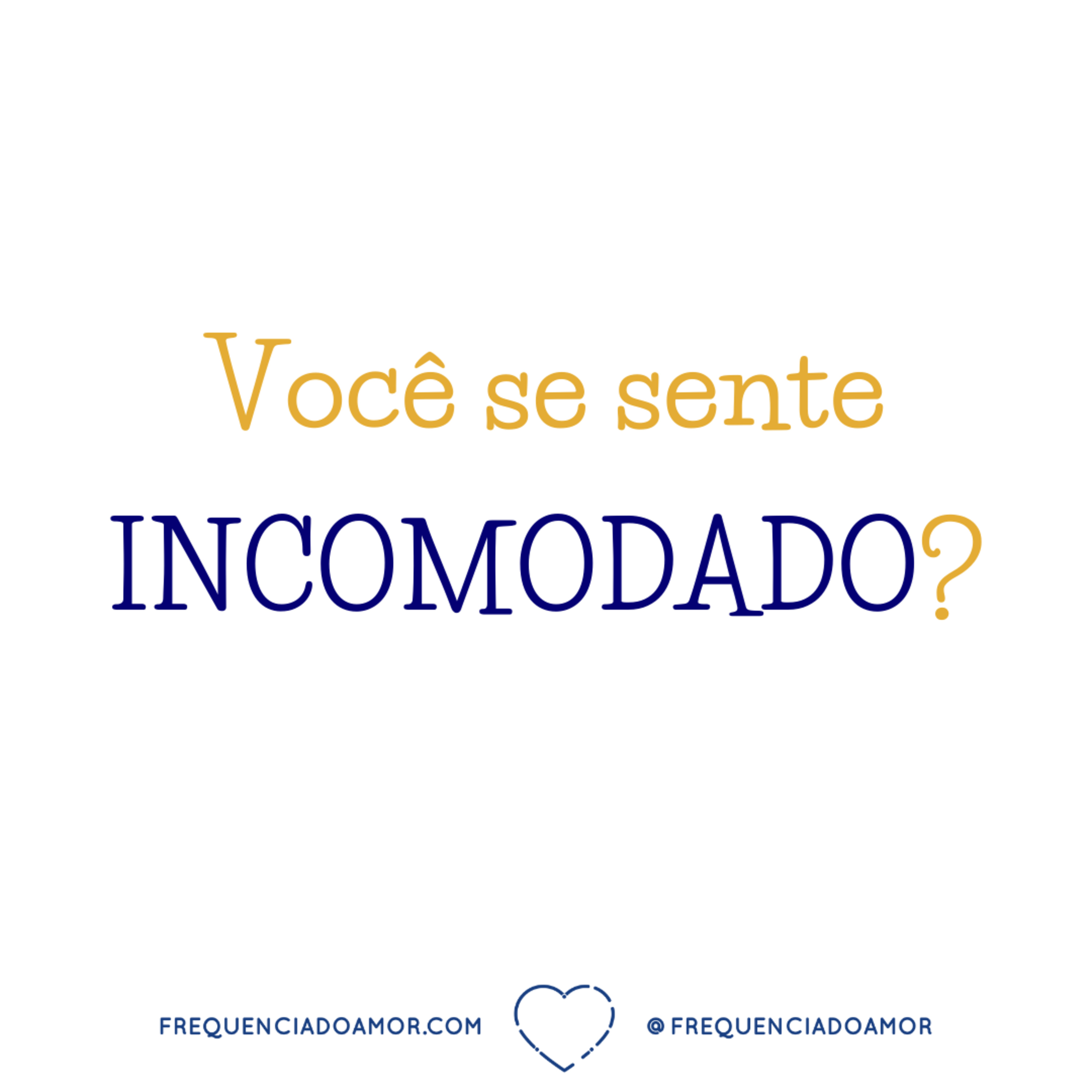Você se sente INCOMODADO? | Um Curso em Milagres (UCEM) | Na Frequência do Amor episode artwork