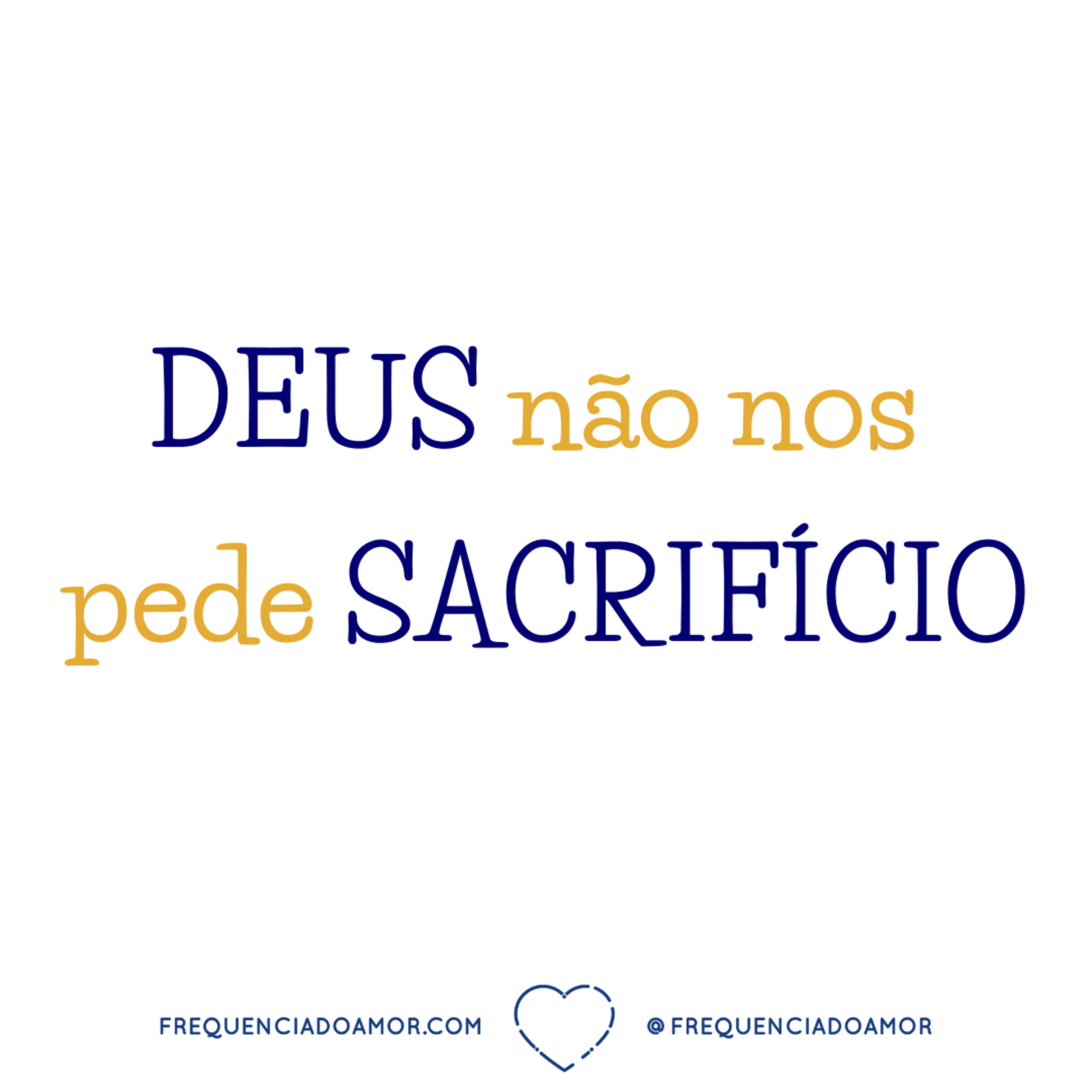 DEUS não nos pede SACRIFÍCIO | Um Curso em Milagres (UCEM) | Na Frequência do Amor episode artwork