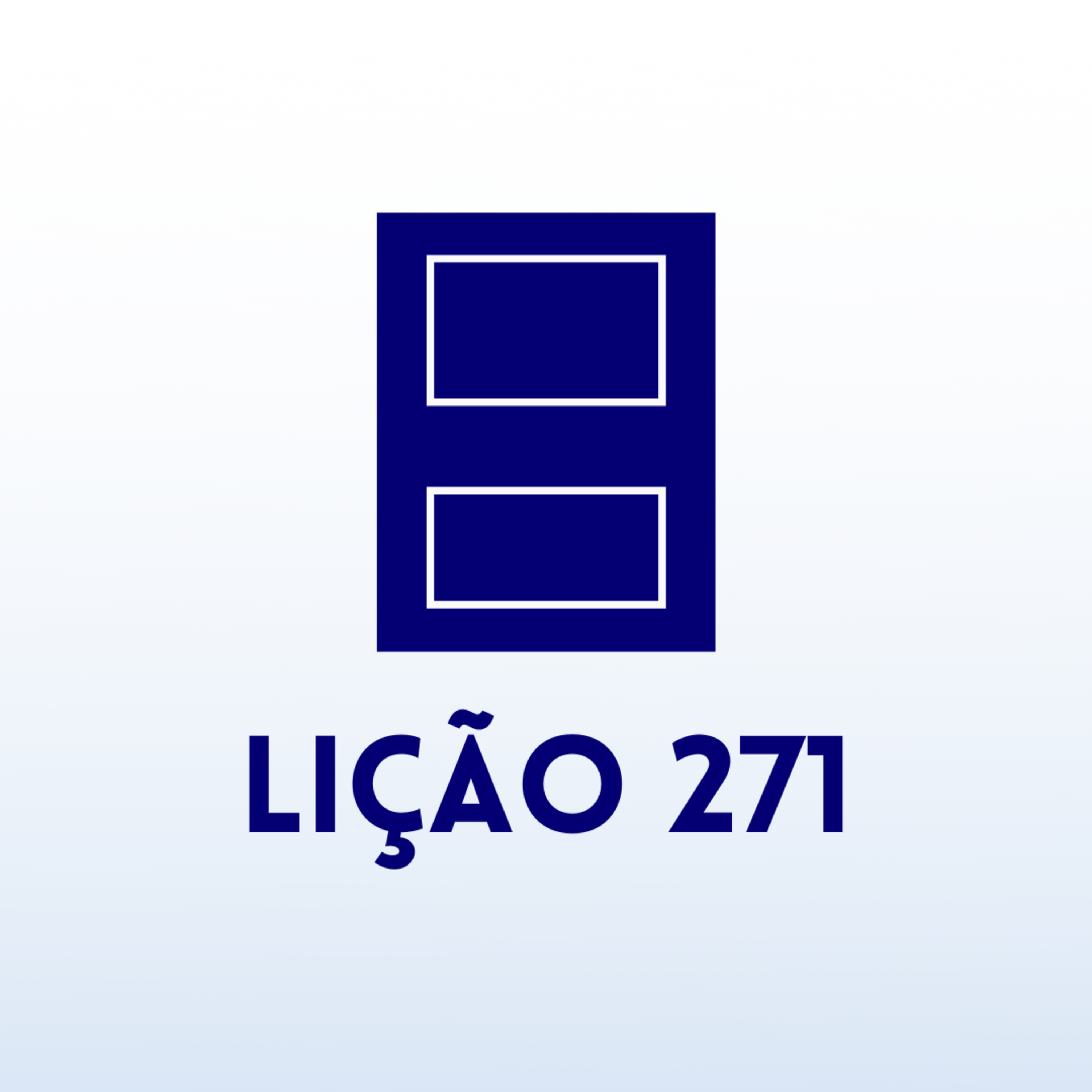 LIÇÃO 271 do Livro de Exercícios de "Um Curso em Milagres" (UCEM) | Na Frequência do Amor episode artwork