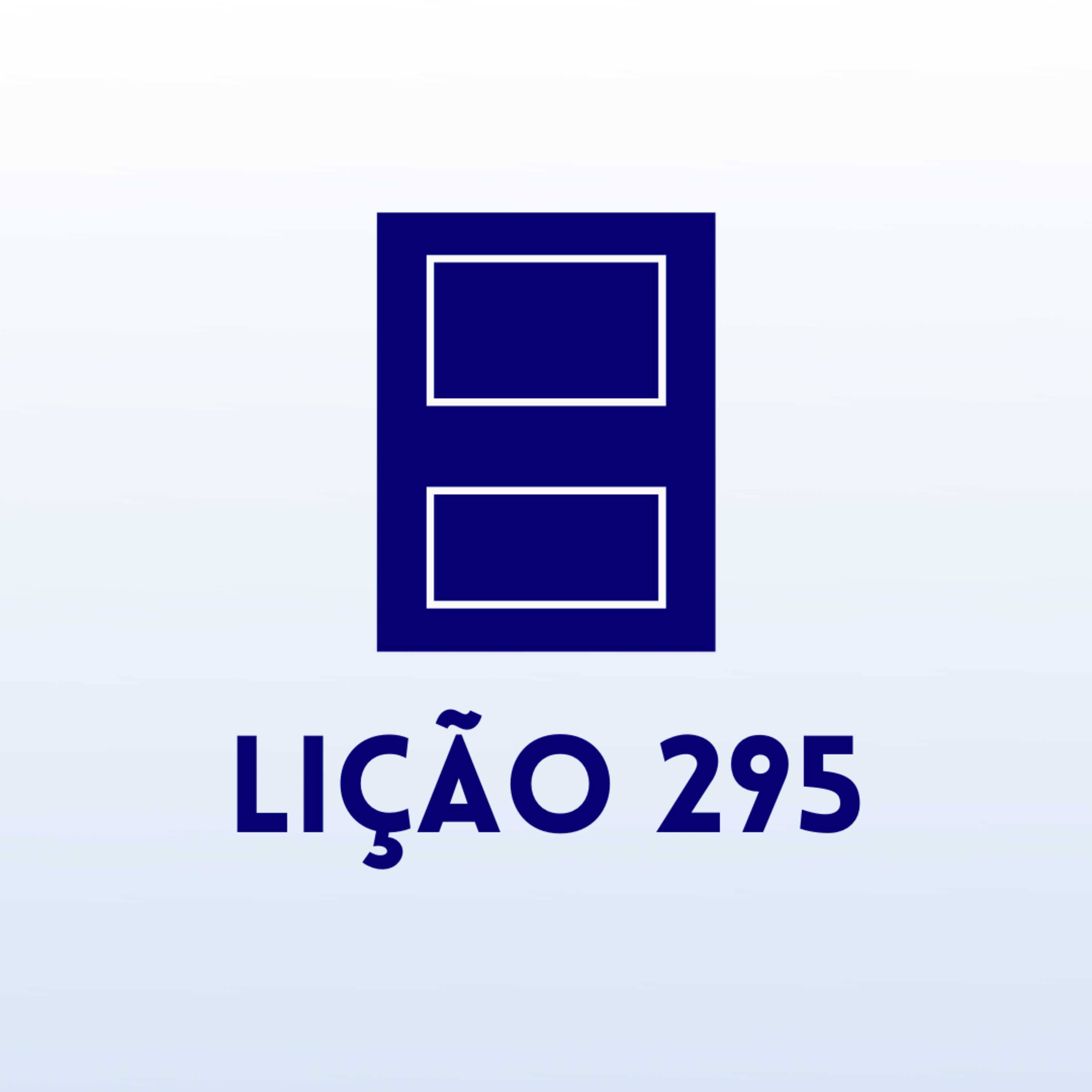 LIÇÃO 295 do Livro de Exercícios de "Um Curso em Milagres" (UCEM) | Na Frequência do Amor episode artwork