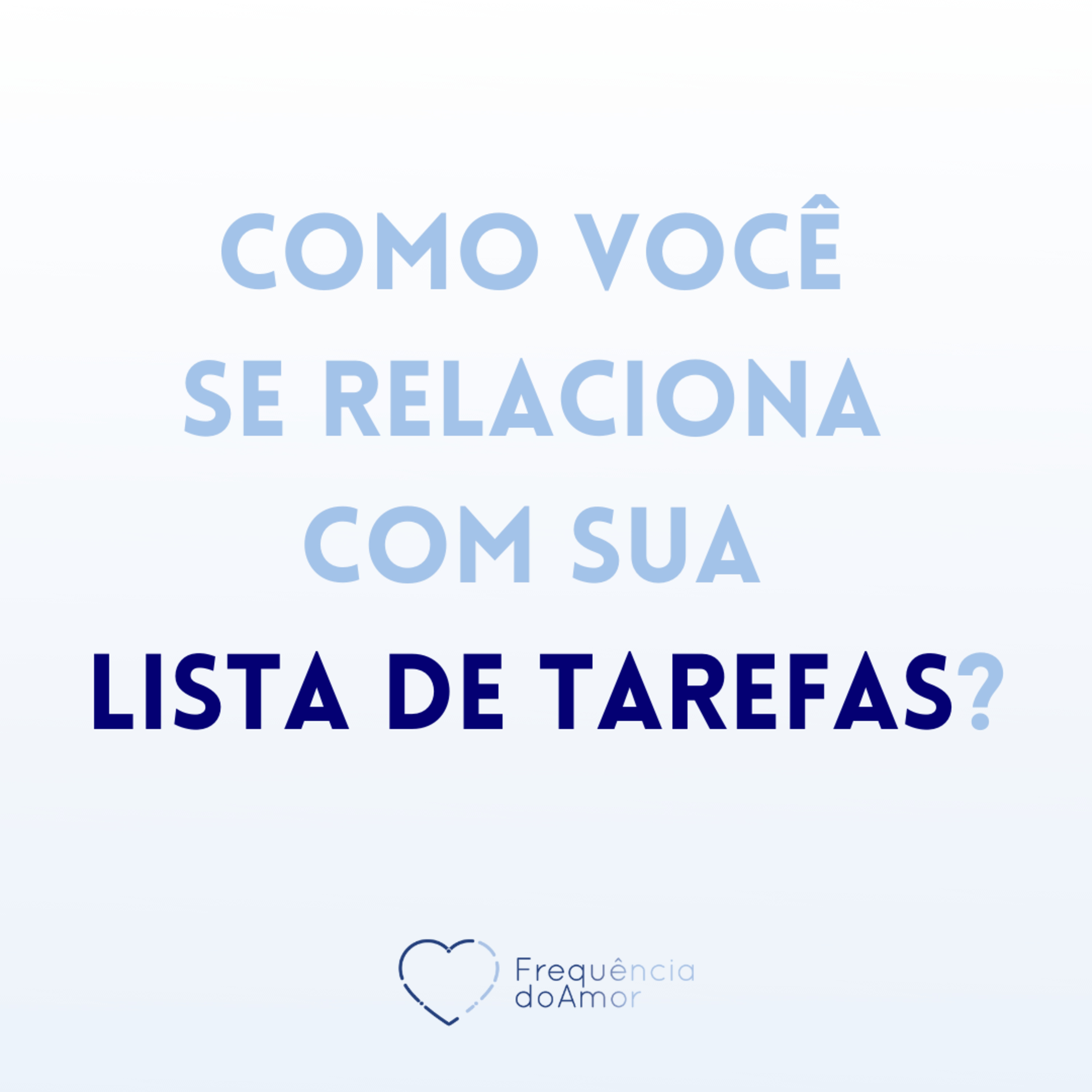 Como você se relaciona com sua LISTA DE TAREFAS? | Um Curso em Milagres (UCEM) | Na Frequência do Amor episode artwork