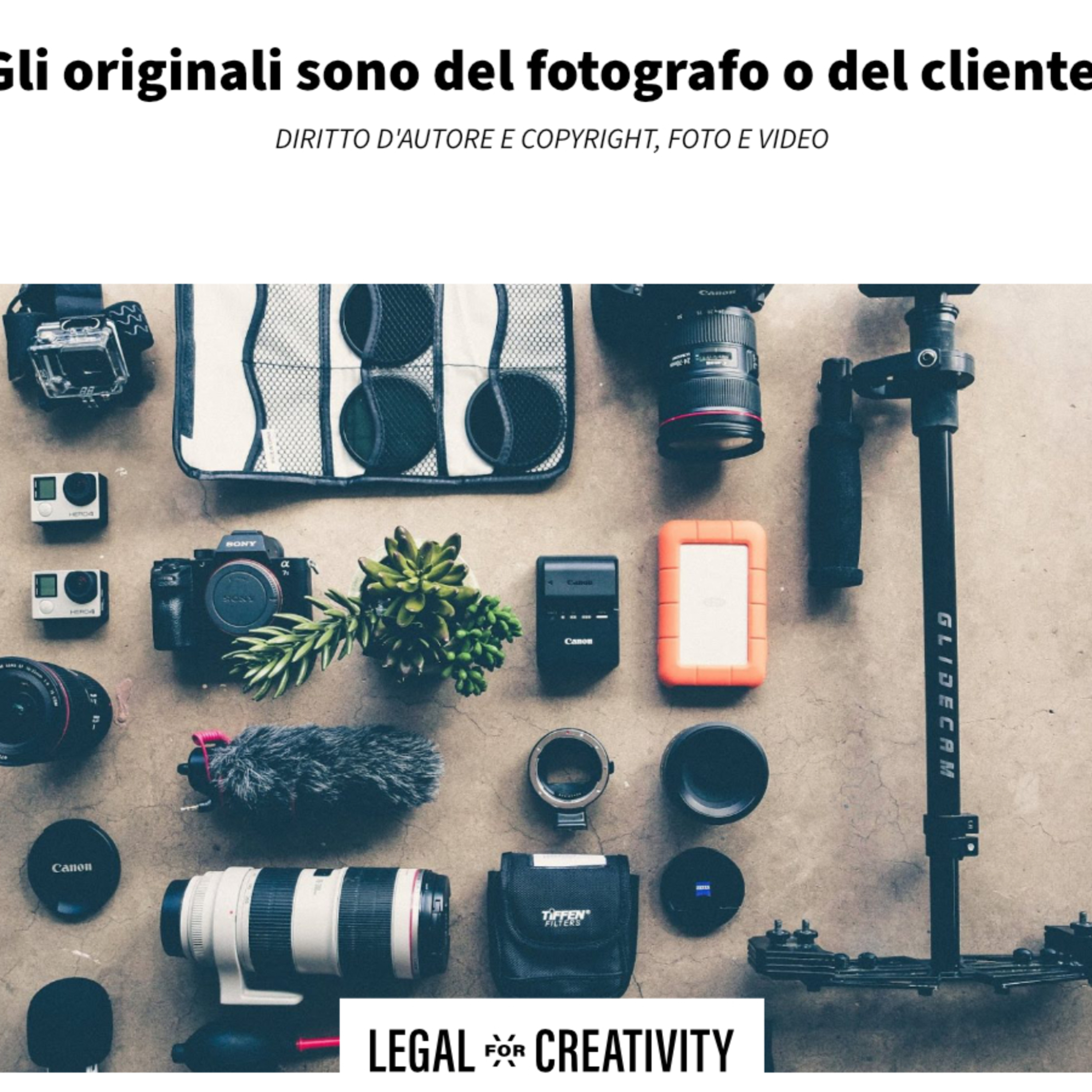 Legal For Creativity - Diritto per creativi
