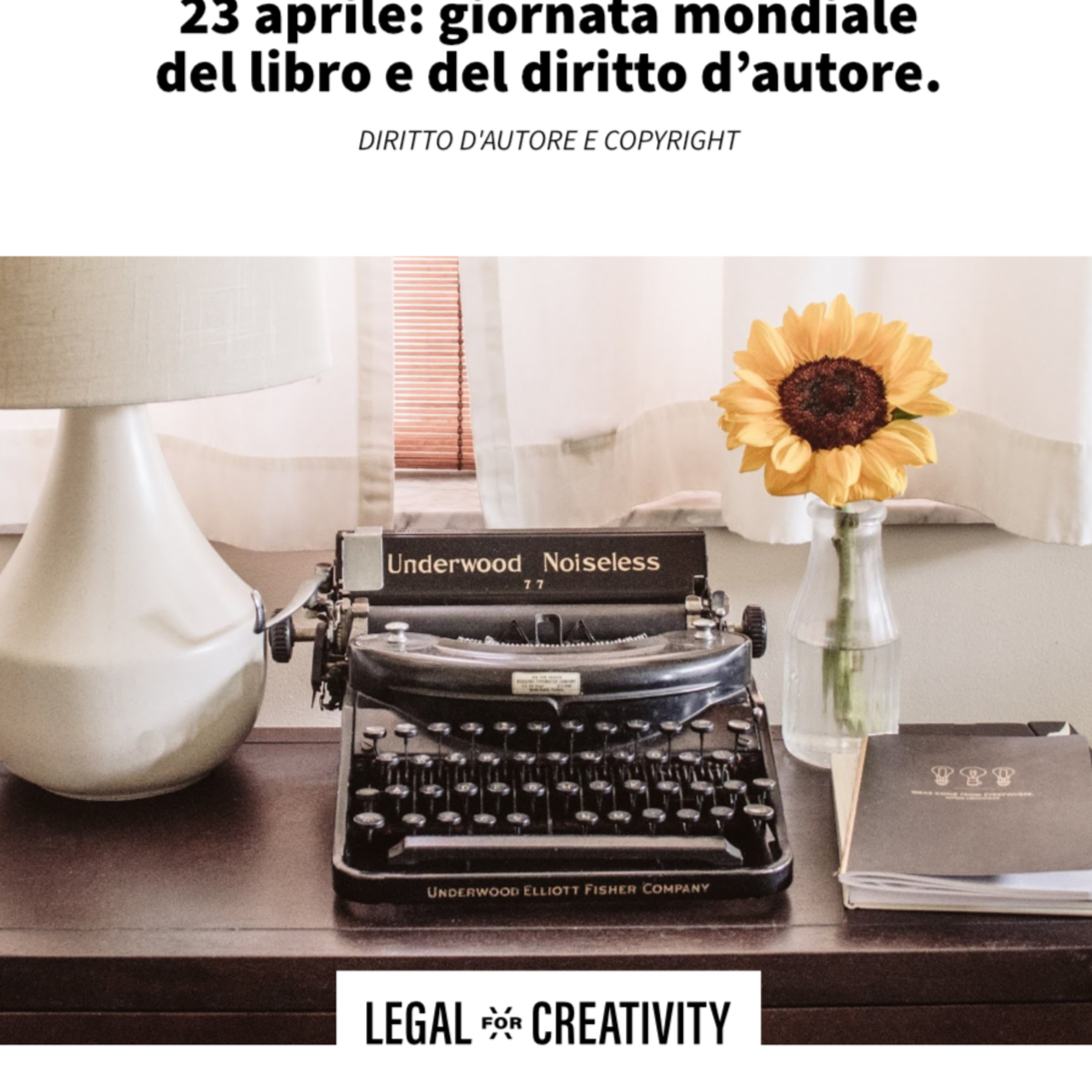 Legal For Creativity - Diritto per creativi